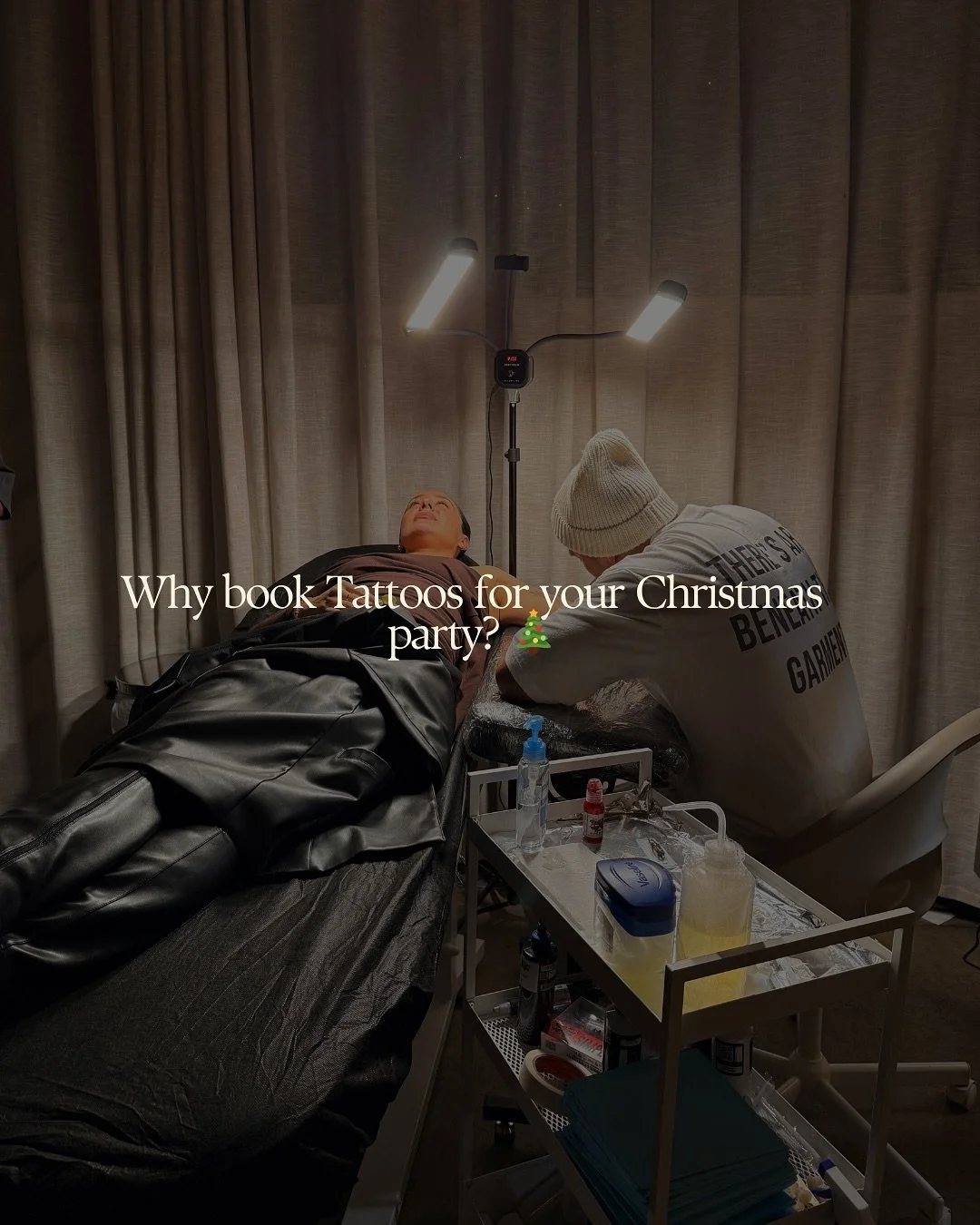 Looking to host a Christmas party that goes beyond the usual dinner and drinks? 
Transform your celebration into an immersive experience, where your brand, your team, and the moment itself become part of something timeless.

@thegreyareastudios is no