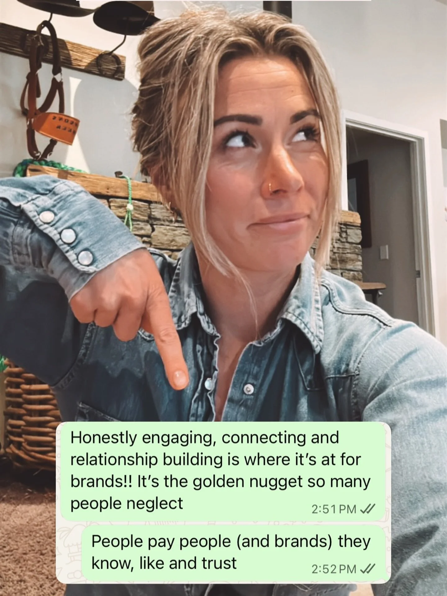 Building a community &gt; chasing followers.

Your customer experience is where the magic happens, and it&rsquo;s my flex when it comes to building a business on the gram.

If you&rsquo;re struggling to connect or sell, stop pushing the product and s