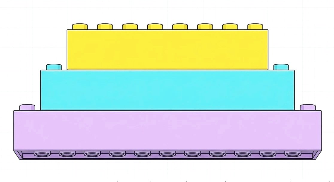 Three layers of experience
