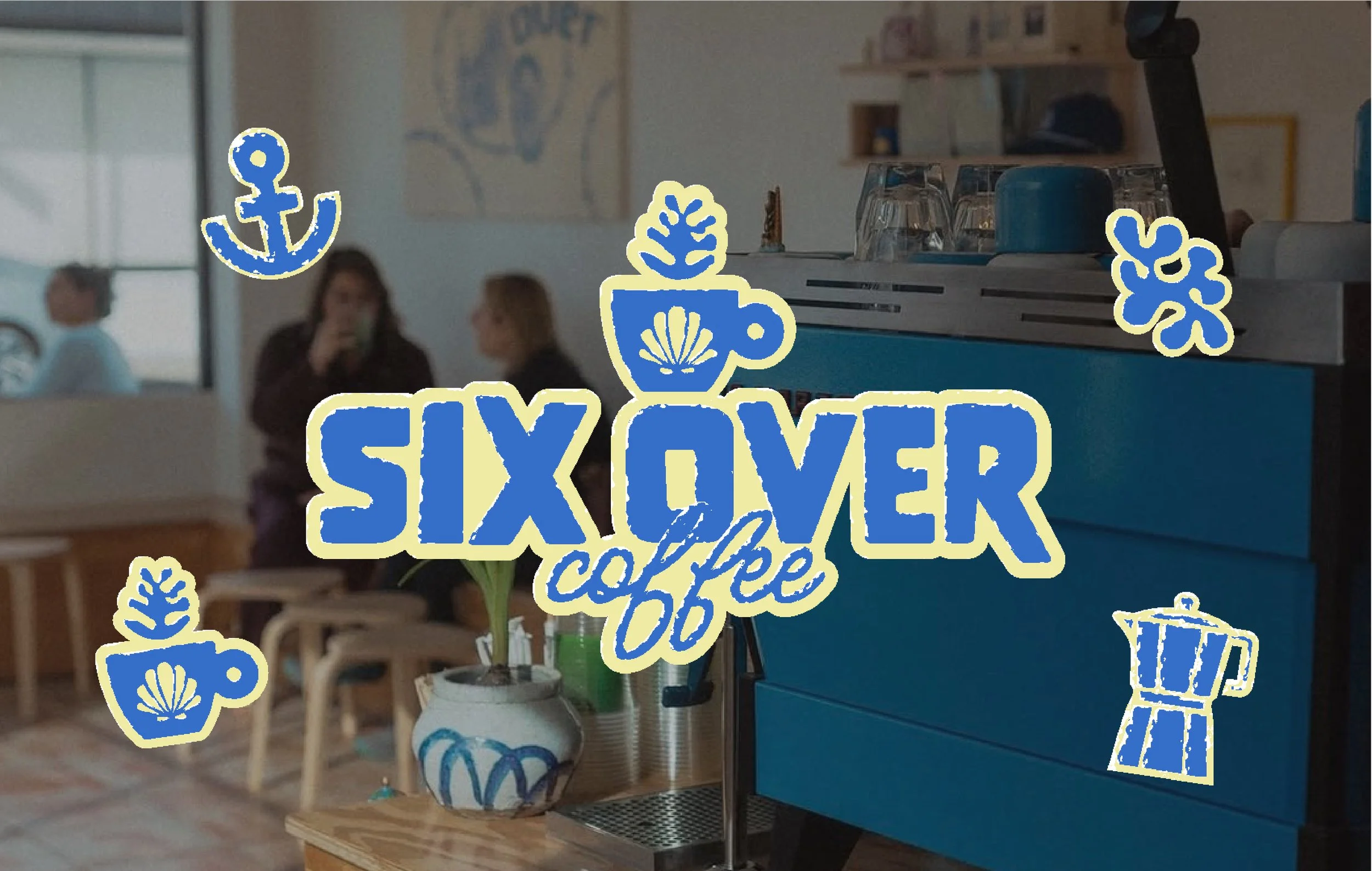 Six Over Coffee Branding & Visual Identity (Personal Project)