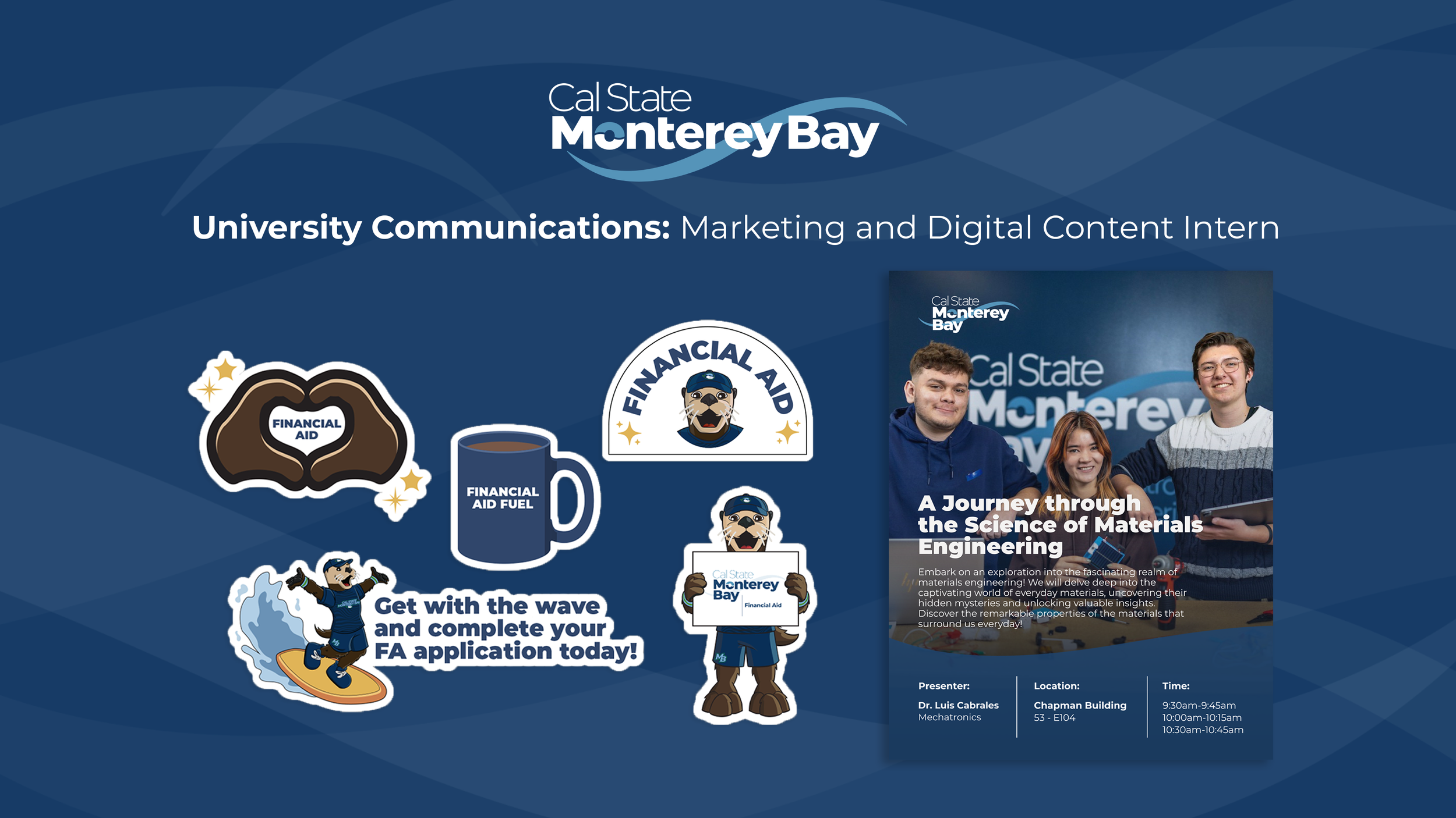 Cal State Monterey Bay Marketing Materials
