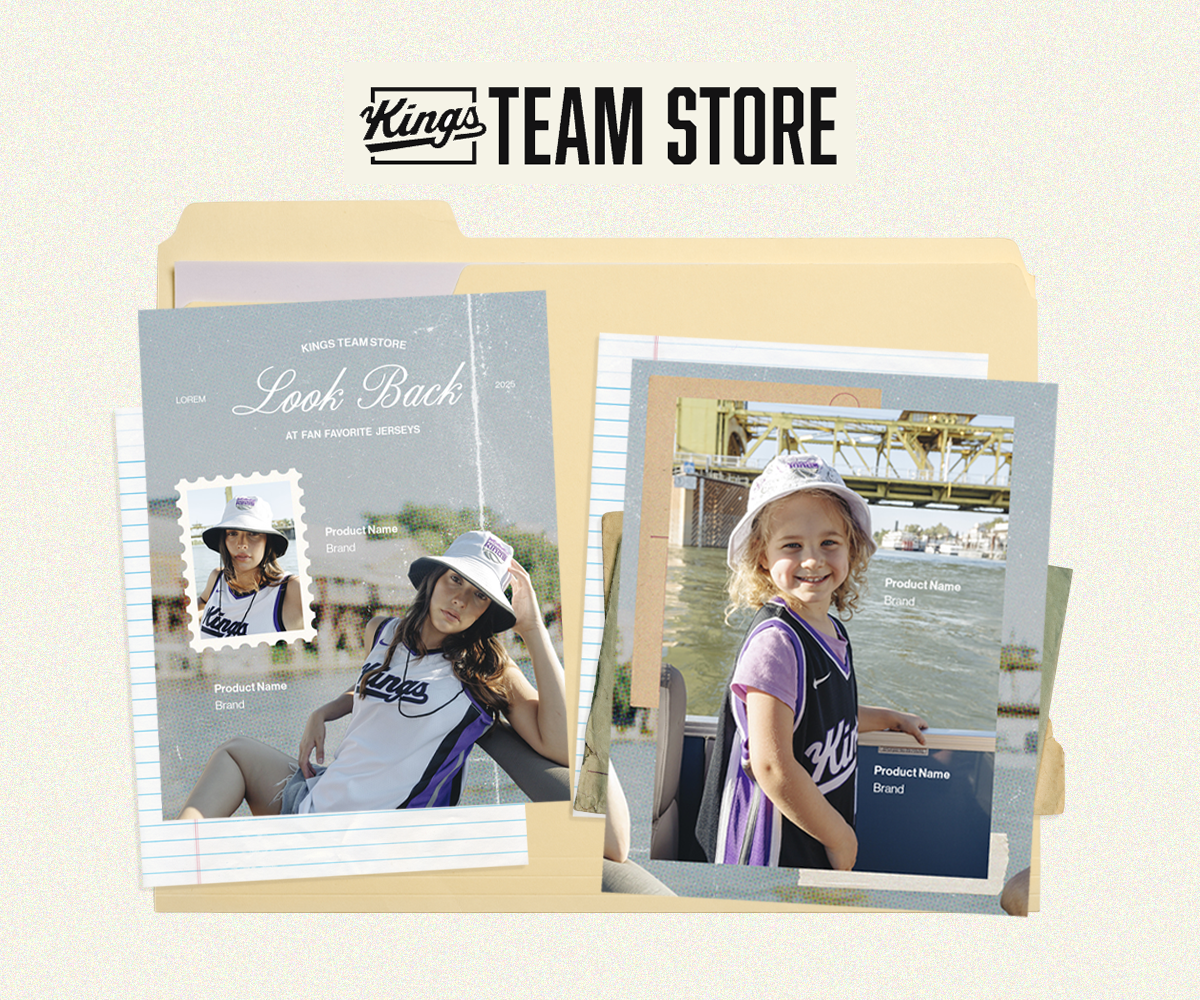 Sacramento Kings Team Store: Social Media & Marketing Graphics