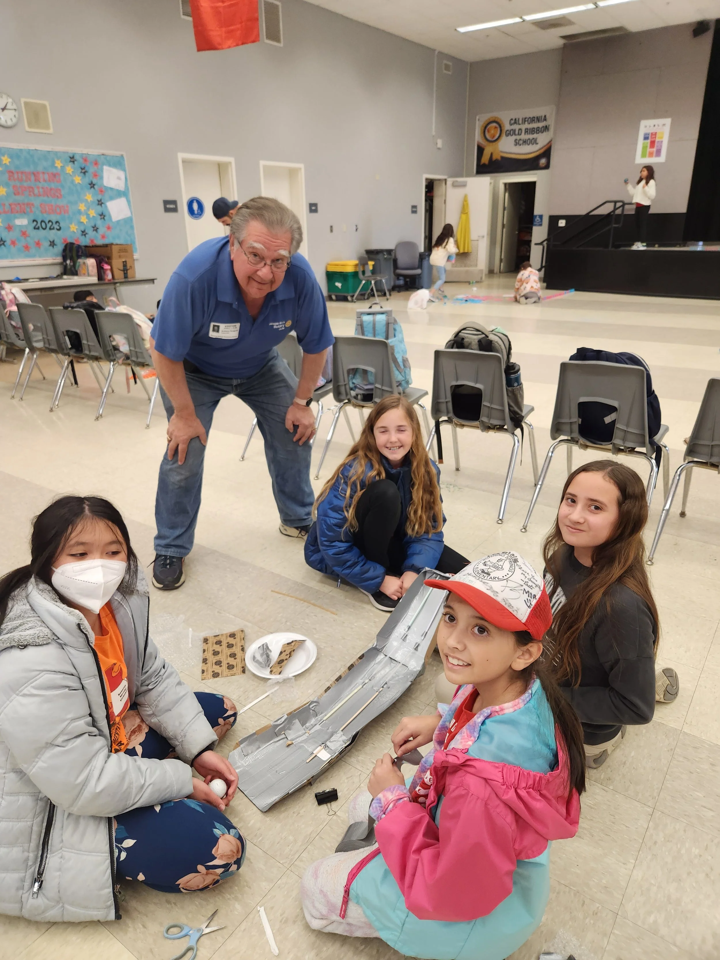 Supporting STEAM day activities in local schools