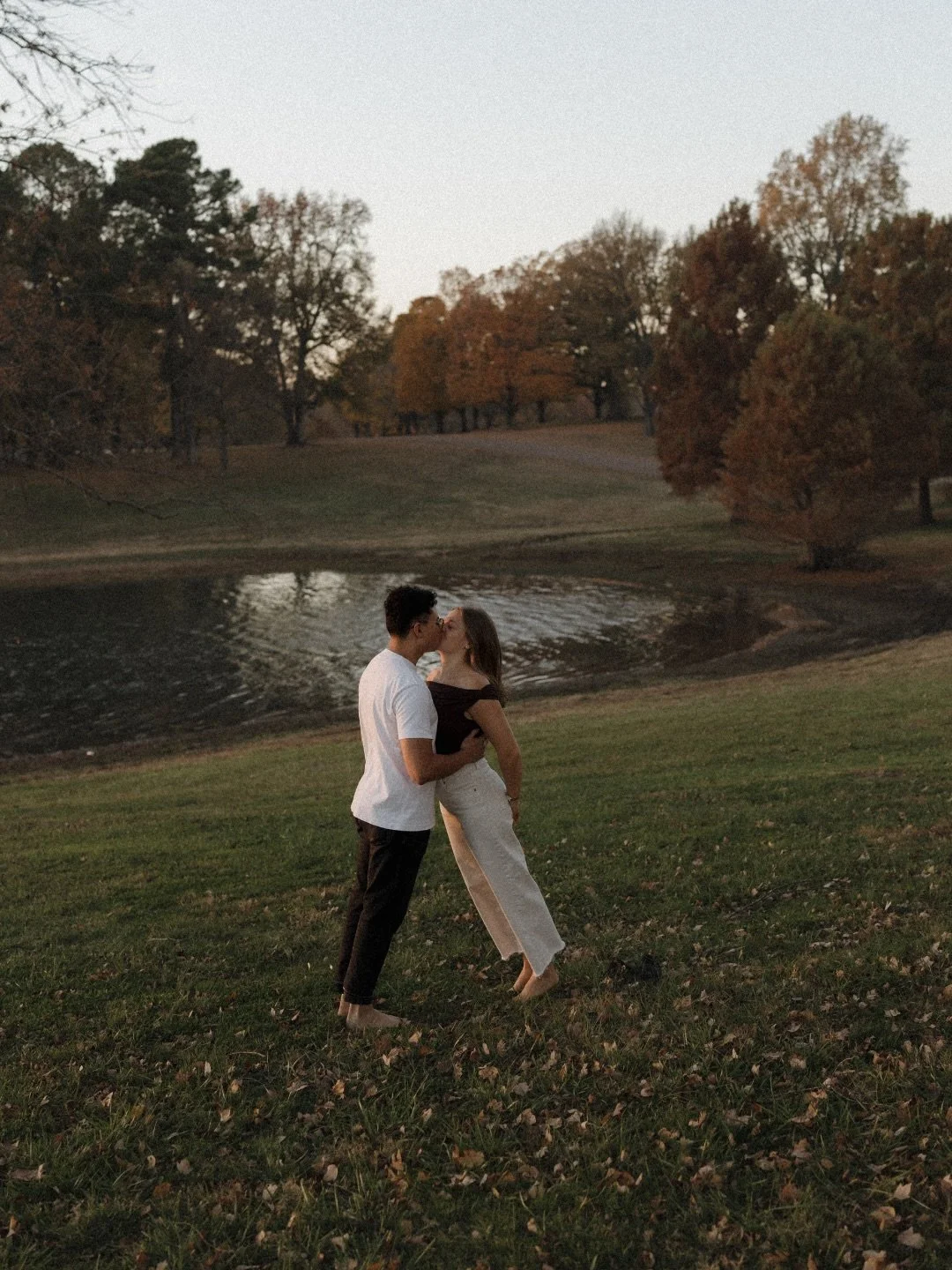 An engagement session that we loved from back in the fall! 🤍&nbsp;We are so excited to celebrate with Olivia + David on June 6! 🕊️

&mdash;

#engagementphotos #memphisweddingphotographer #documentaryweddingphotography #unposedweddingphotography #te