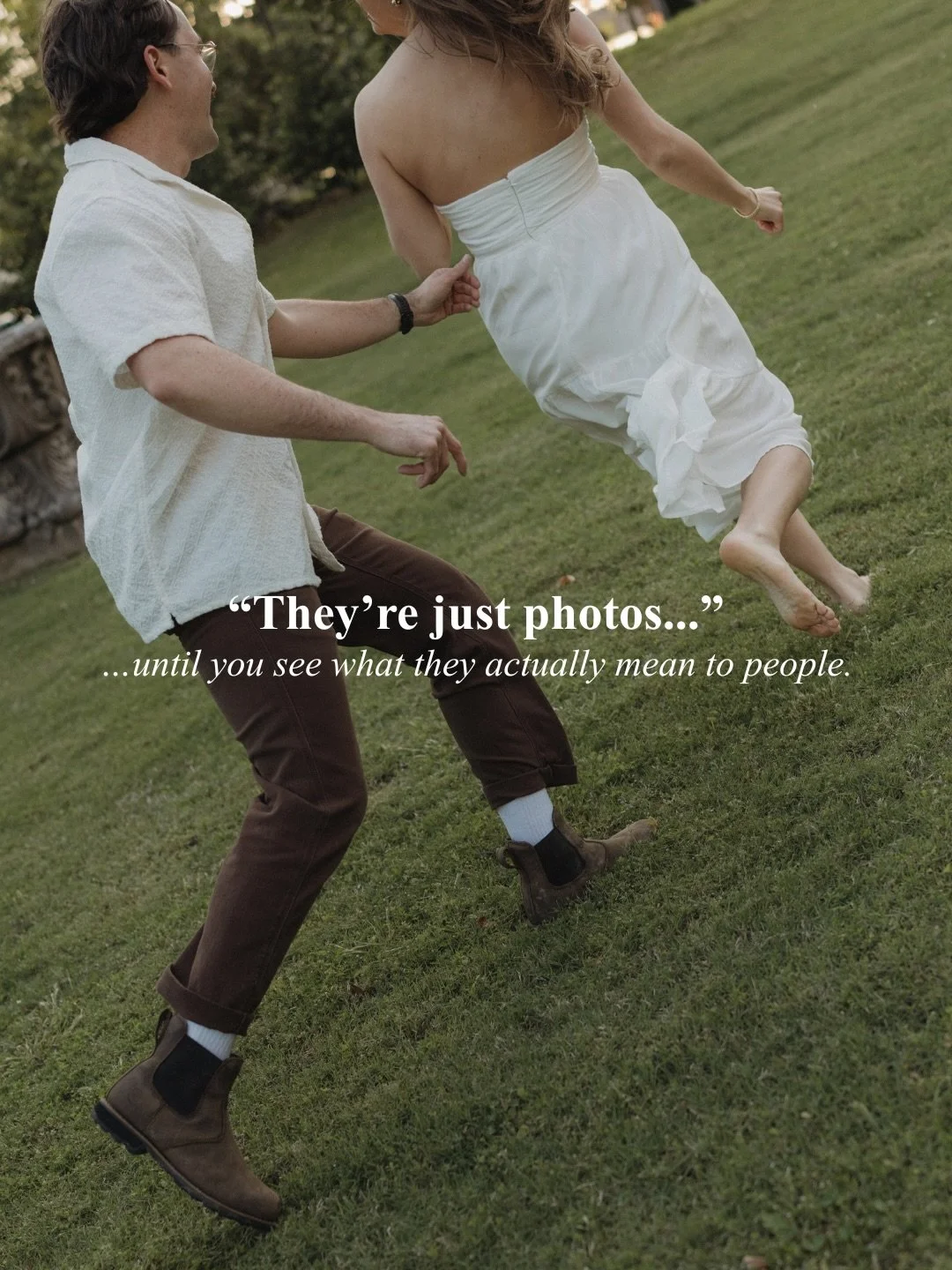 Honestly, we&rsquo;re big believers that they&rsquo;re more than photos too. They&rsquo;re heirlooms, the photos you&rsquo;ll show your kids one day, memories and emotions you&rsquo;ll look back at&hellip;

Seeing our couples connect with their photo