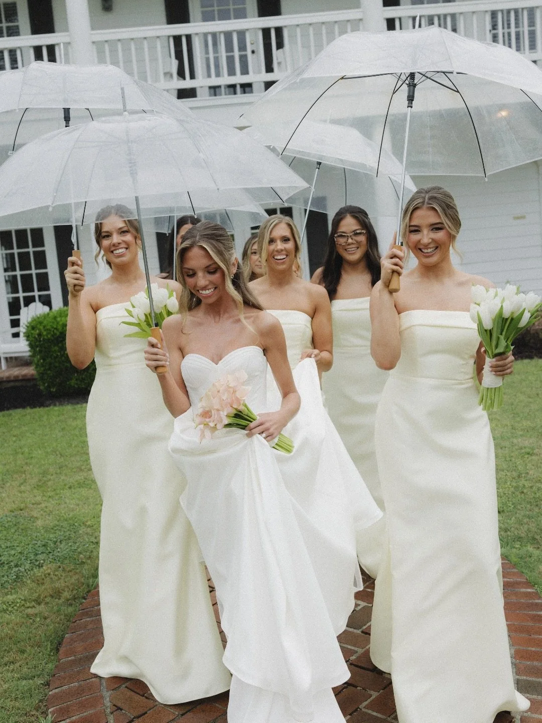 A few sneaks from Anthony and Ava&rsquo;s wedding day 🌷⛪️ They braved the springtime rain, we capture their private vows in a little rain shower, and they had the best dance party ever. Can&rsquo;t wait to share more from this special day! Ava + Ant