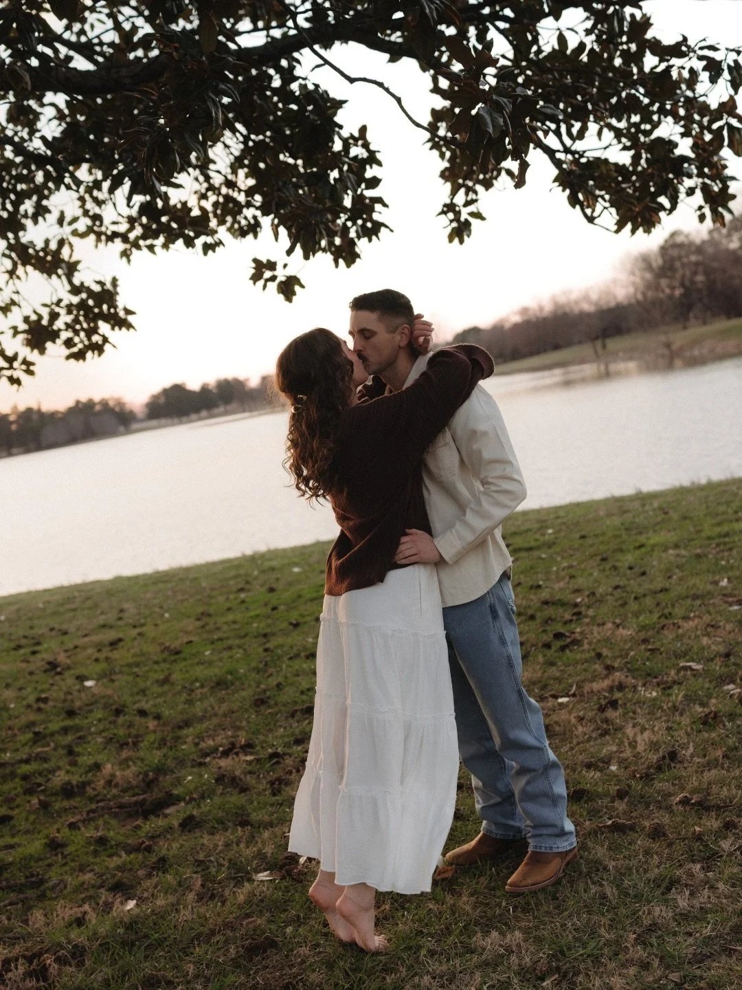 Another amazing blue hour portion of a session 🌙&nbsp;I love looking back at these sessions and seeing how much love there is. Emily and Eli, we are so excited for all that the Lord has in store for you both!  And for you guys to commit your lives t