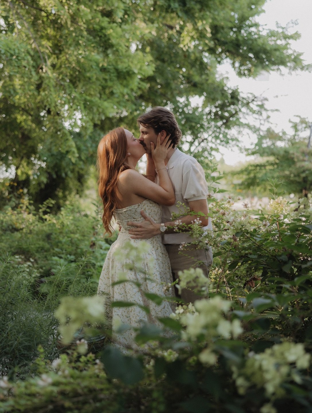 The kind of end of summer engagement session that felt truly whimsical (no matter how hot it actually was) 🌿&nbsp;Chandler and James, we are so excited for you both!

&mdash;

#engagementphotos #memphisweddingphotographer #cinematicphotography #docu