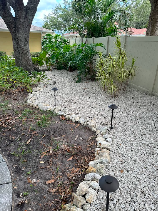Rock, Mulch and Shell Installation