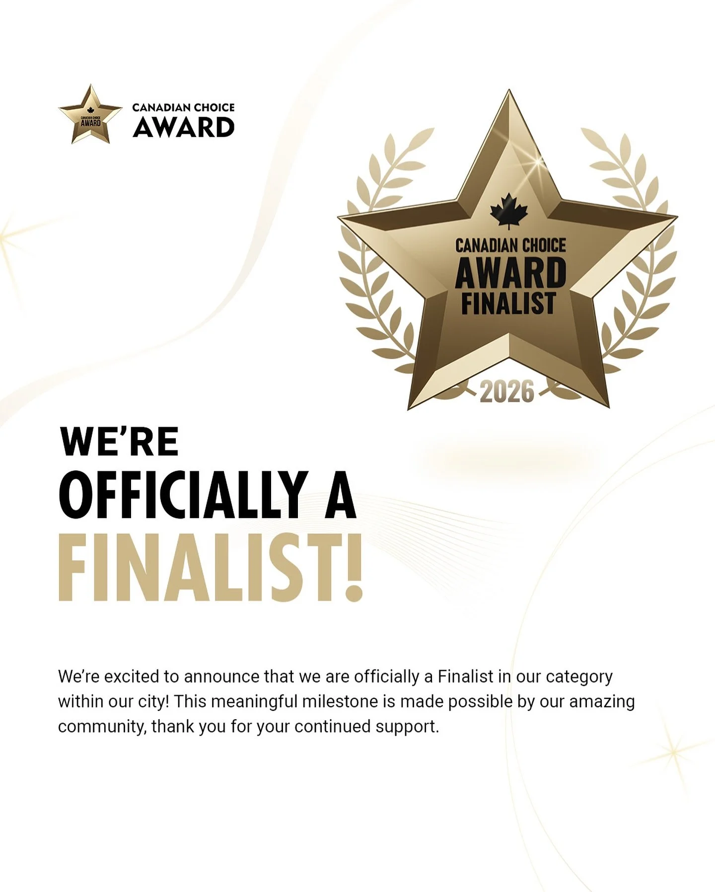 We are beyond excited to share that TERAVOLT has officially been selected as a Finalist for the 2026 Canadian Choice Award in the Electricians category in Toronto! 🎉 This means we&rsquo;ve made an impact in our community, and are one step closer in 