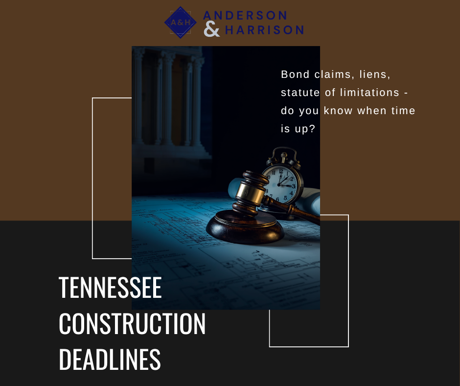 Tennessee Construction Deadlines
