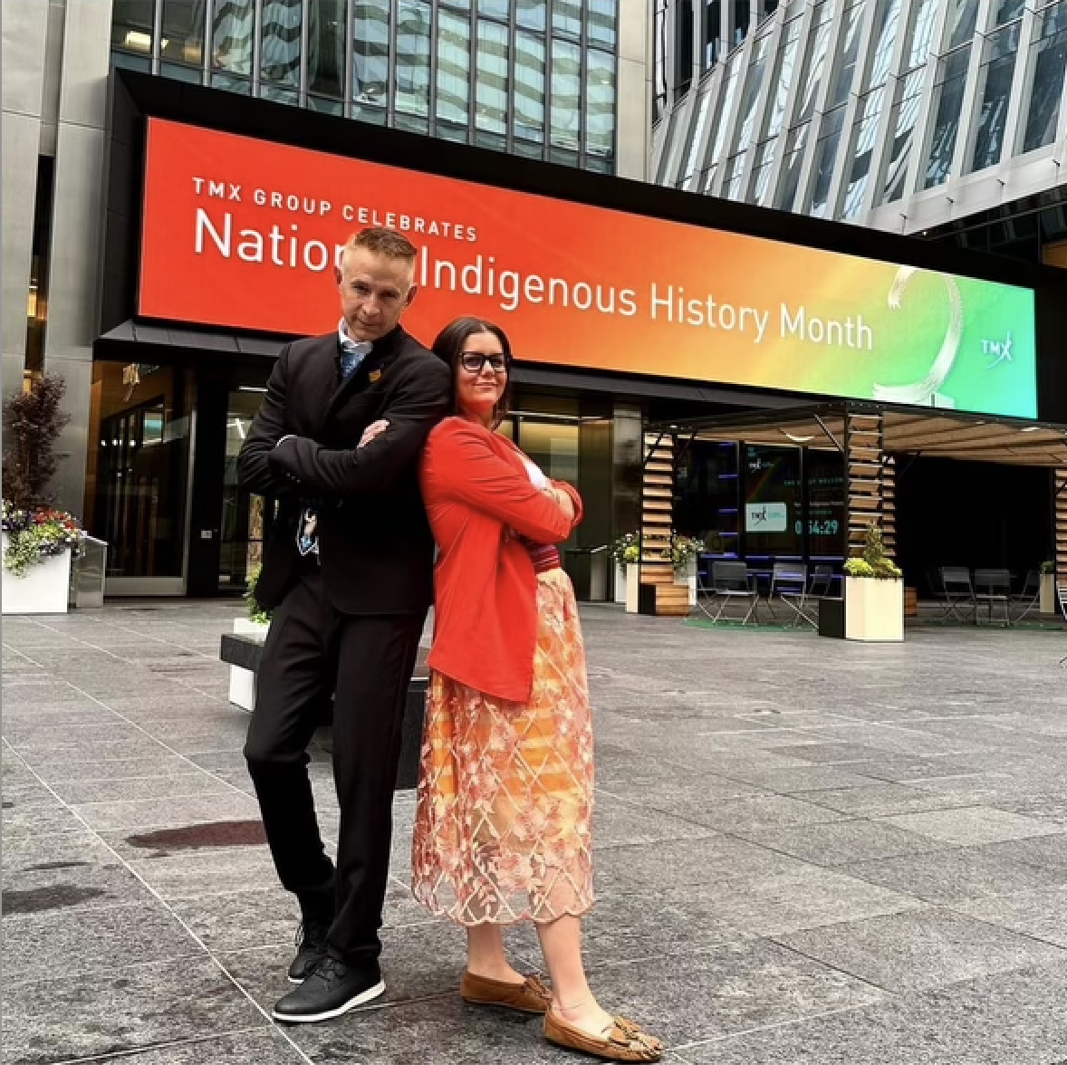 Ringing the Bell at The Toronto Stock Exchange