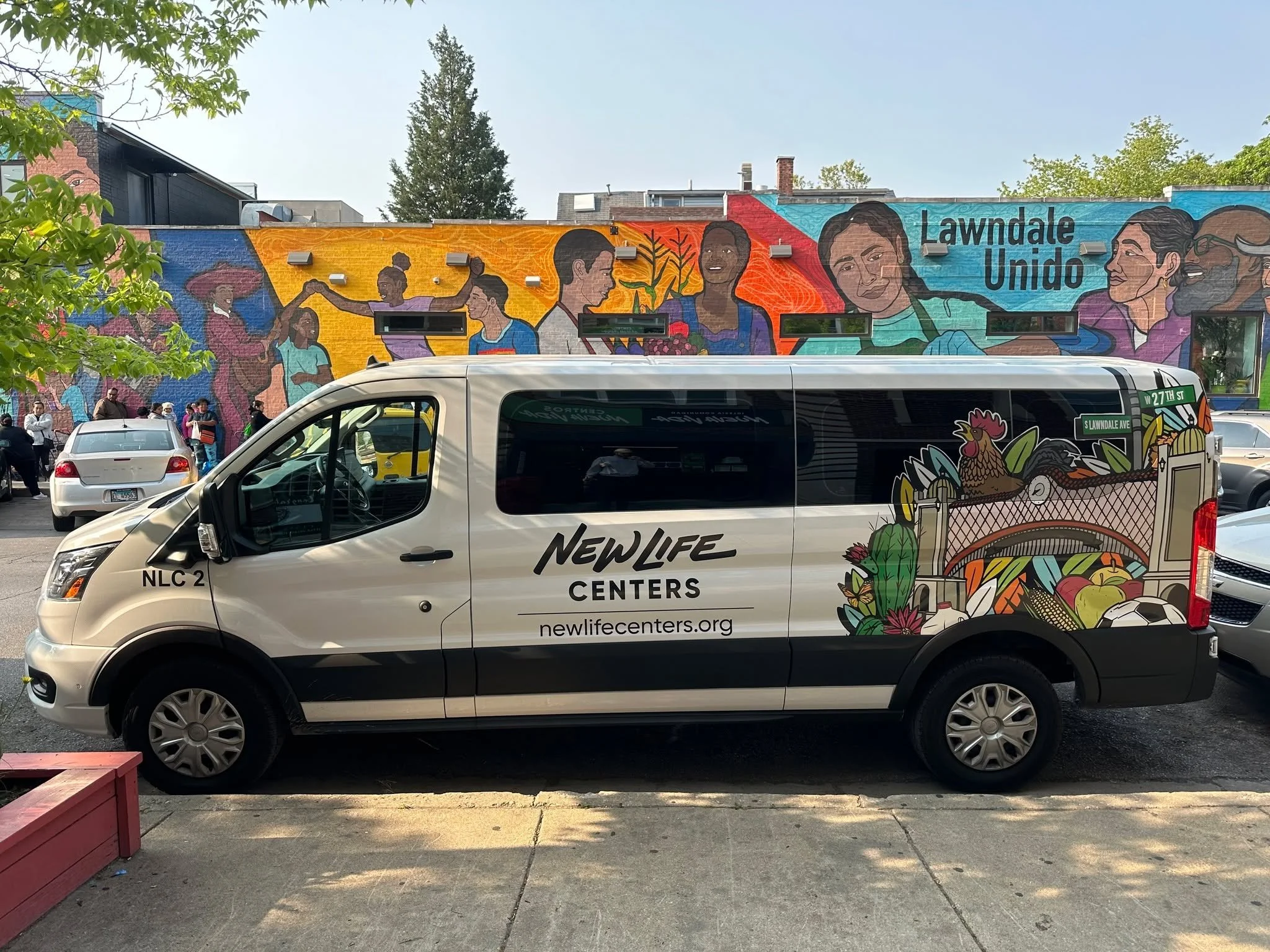 We love working with New Life Centers installing wraps containing community artwork for the fleet. These eye-catching wraps do a fantastic job at continuing to spread the word about their mission! 

Reach out today if your organization has any vehicl