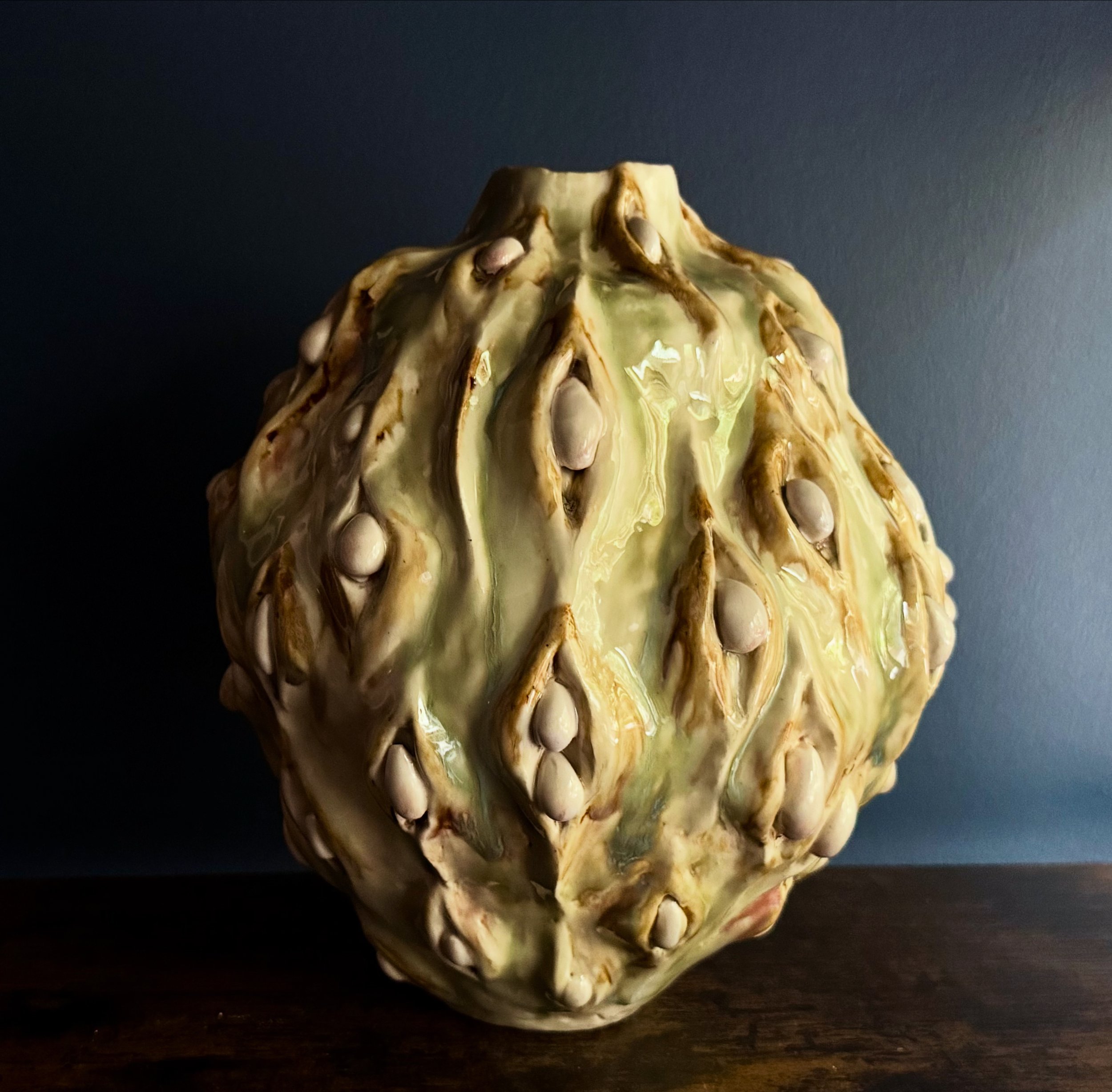 Magnolia Seed Pod Vessel