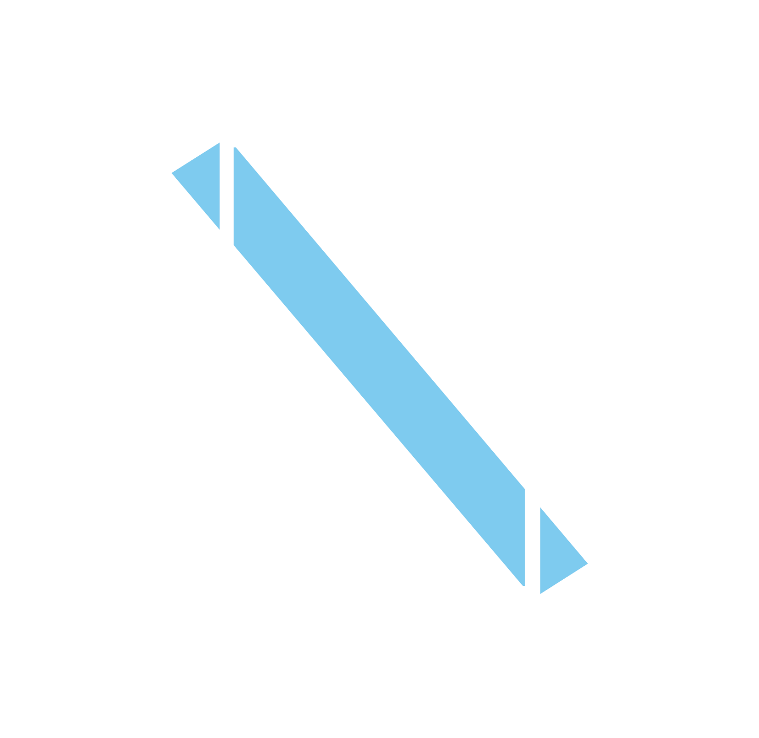 Niche Plastering Logo white with blue line.