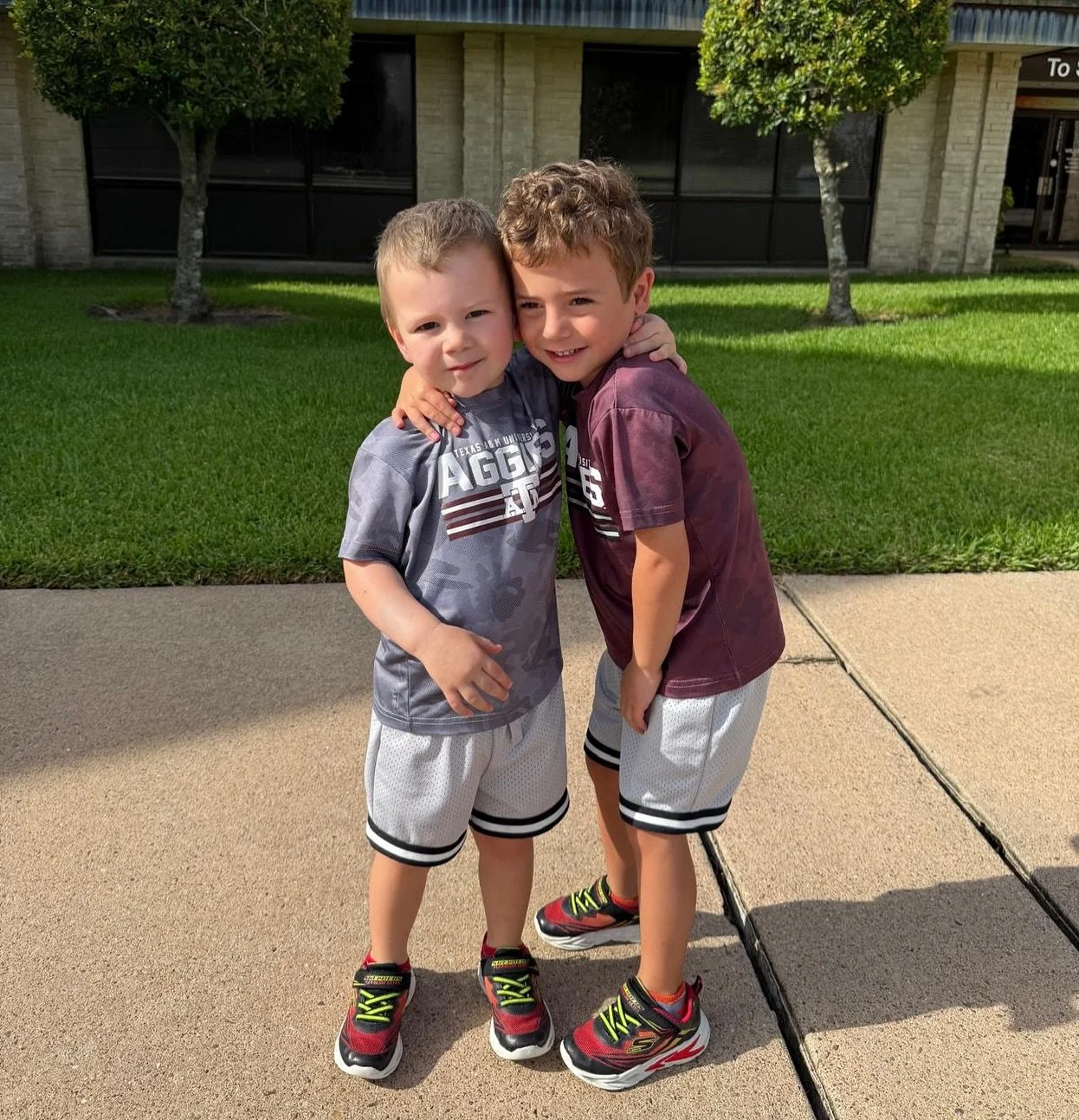 How did I get so lucky to have these two sweet little boys who call me &ldquo;mom&rdquo; - pinch me.