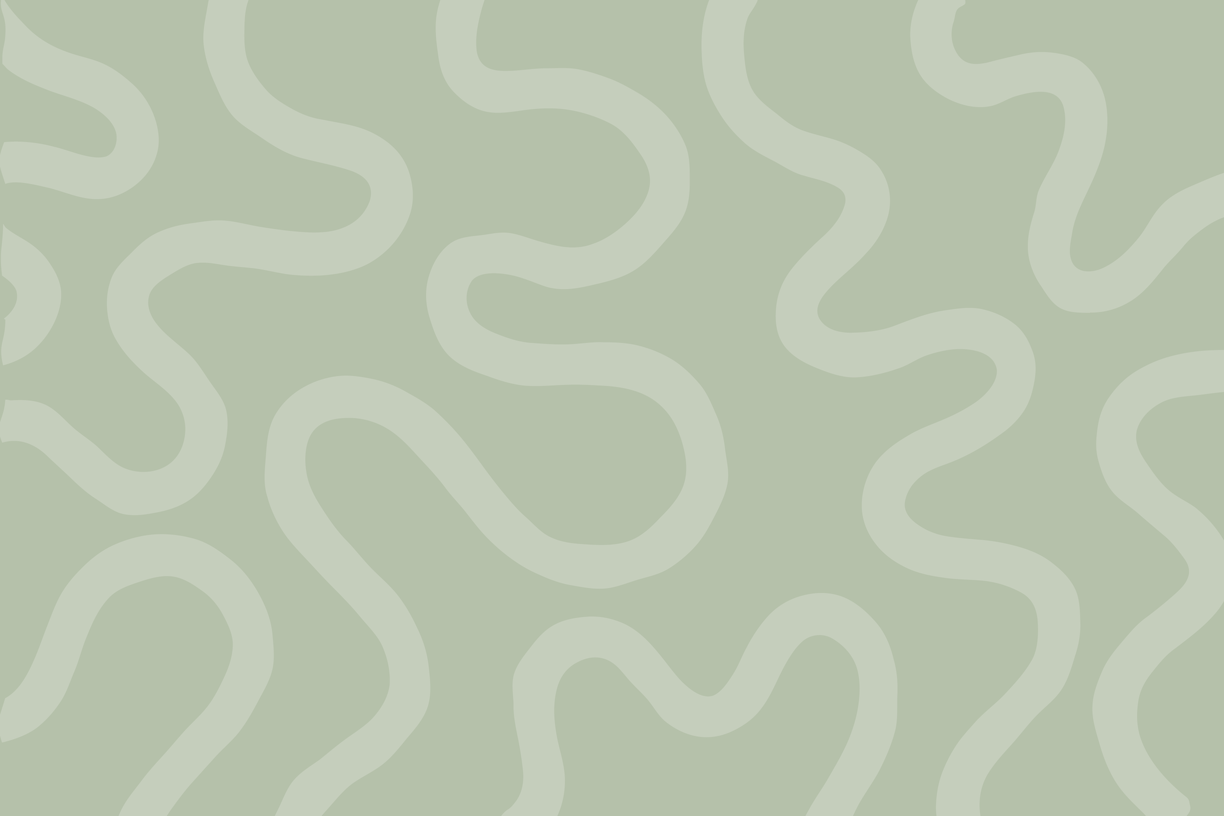 Light green background with wavy, cream-colored lines creating an abstract pattern.