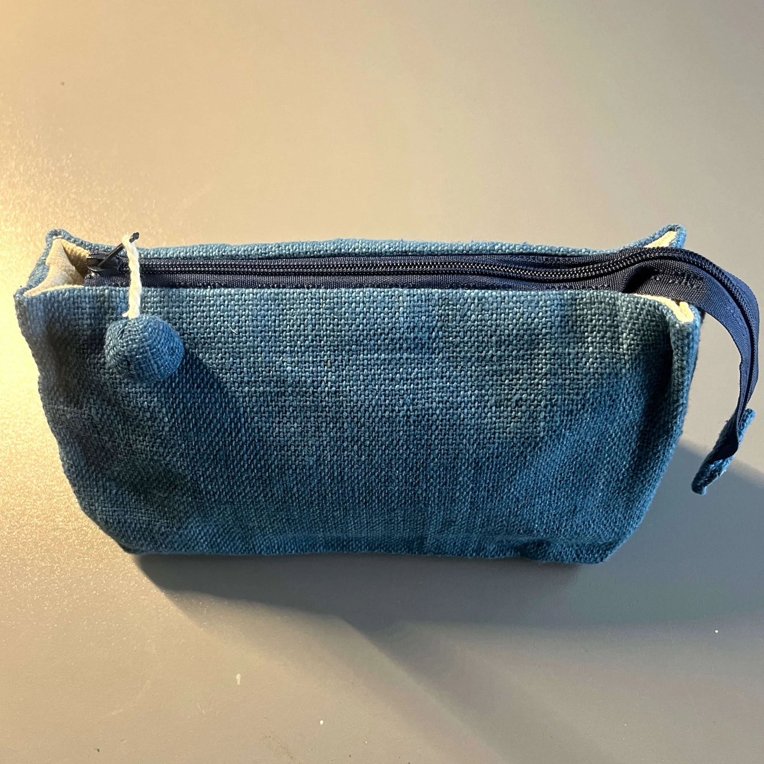 Beutel indigo hellblau