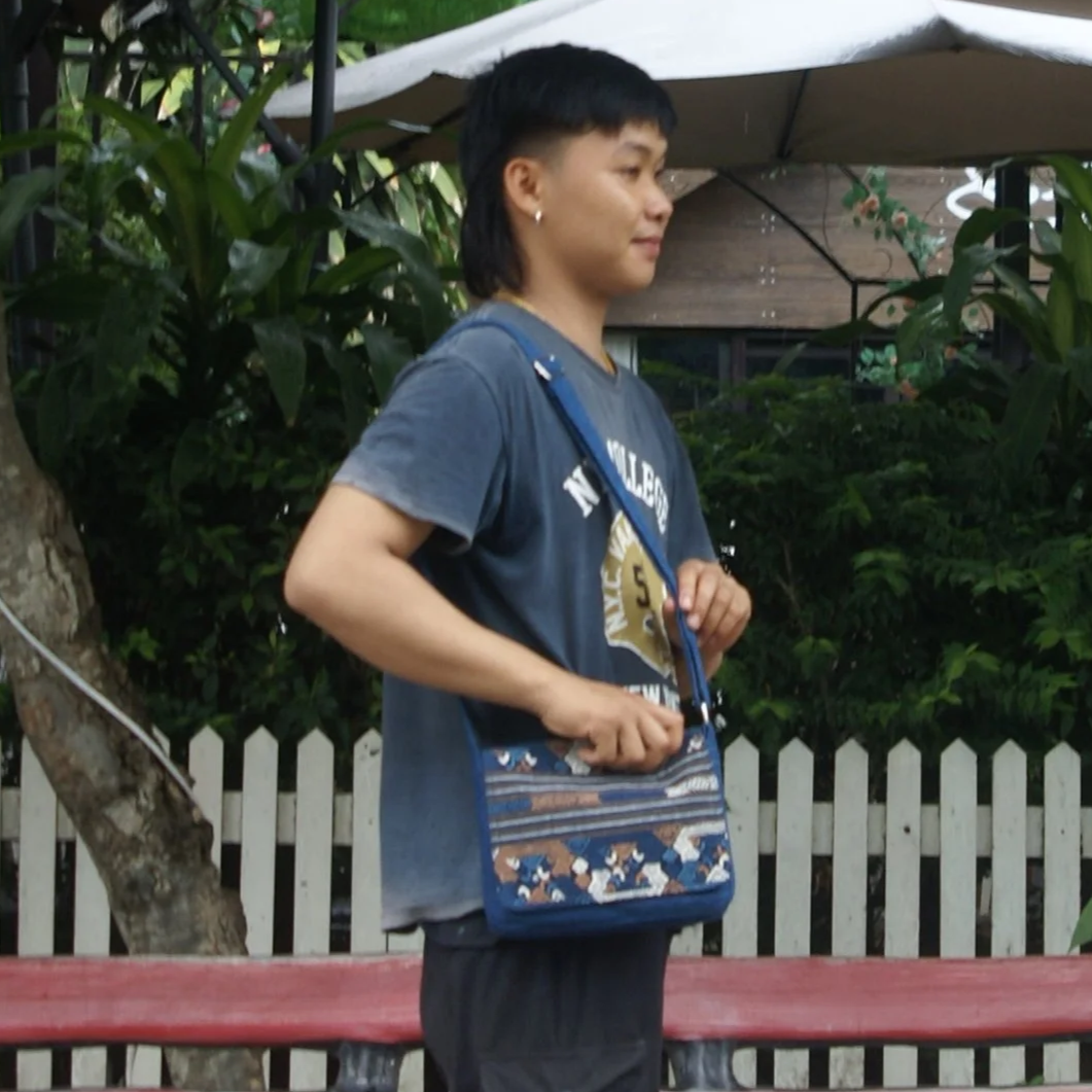 Umhängetasche Indigo