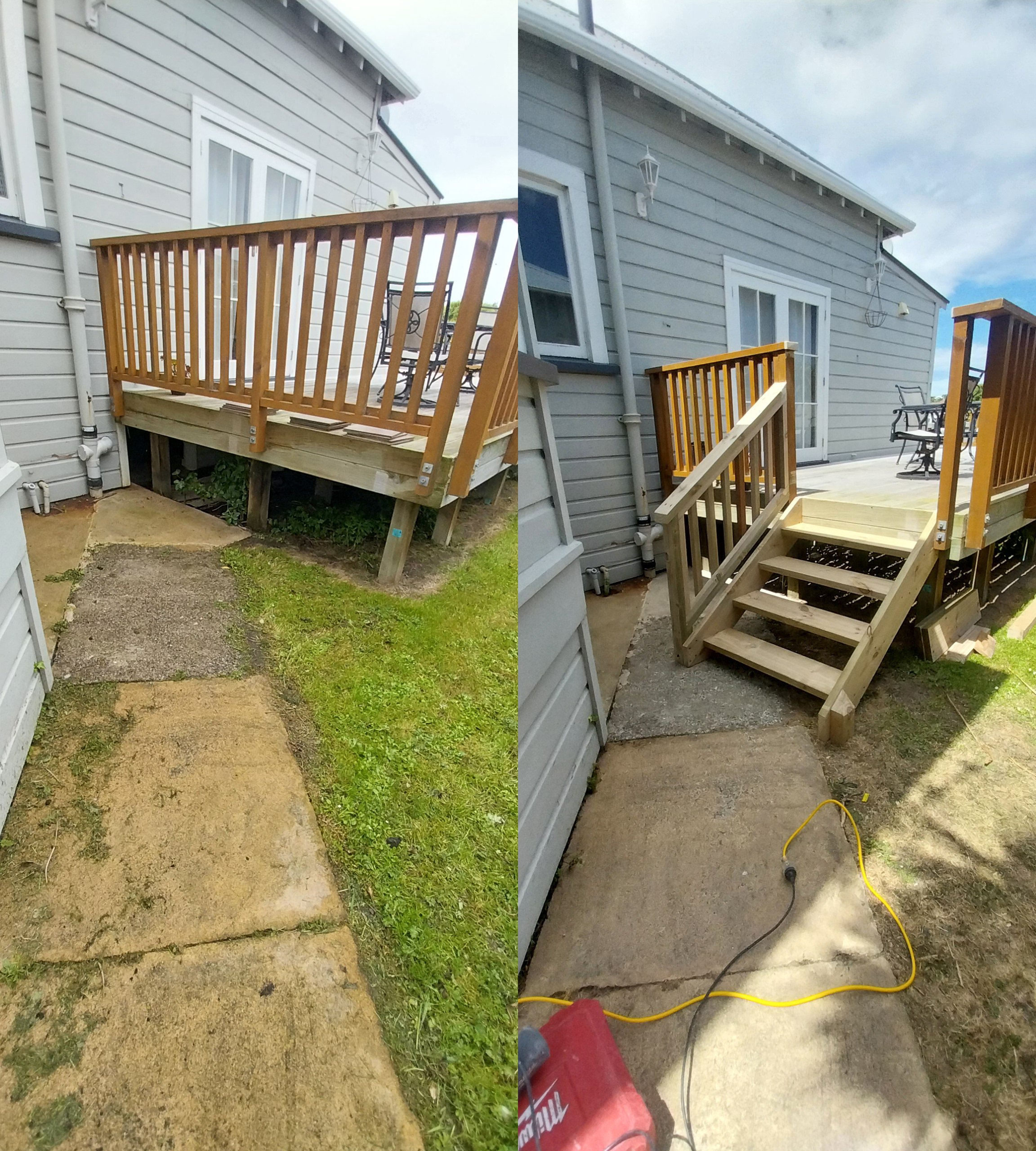 Before and After: Adding Steps