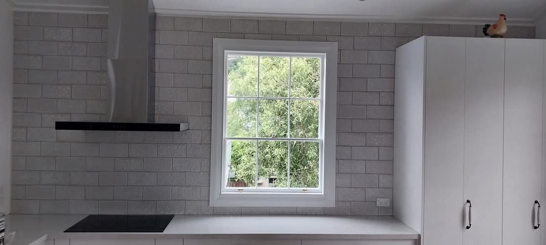 After: Kitchen Splashback Tiling