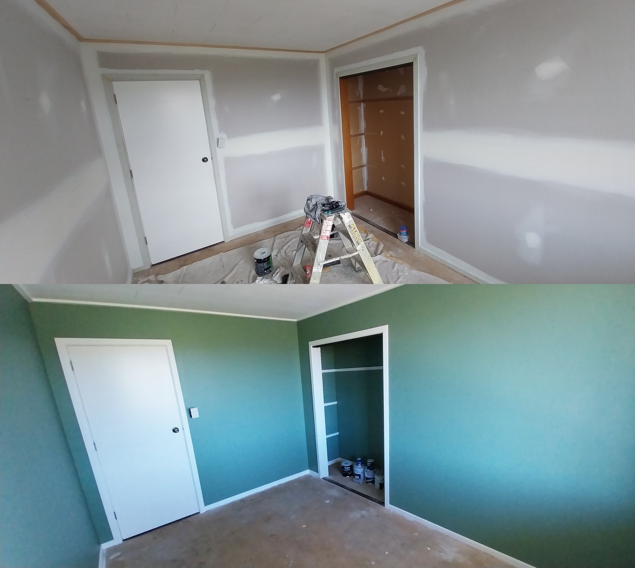 Before and After: Interior Paint