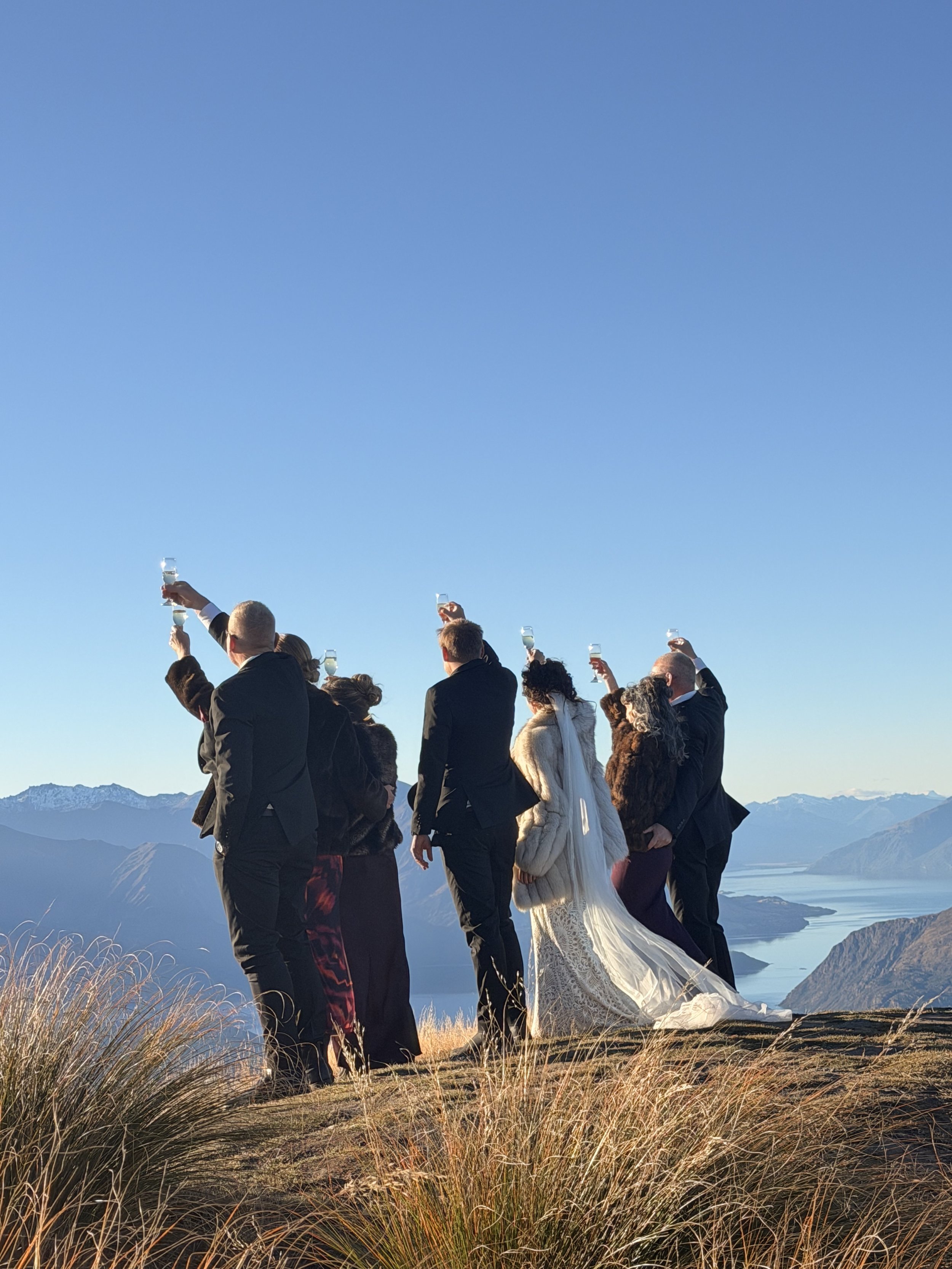 small wedding in Queenstown
