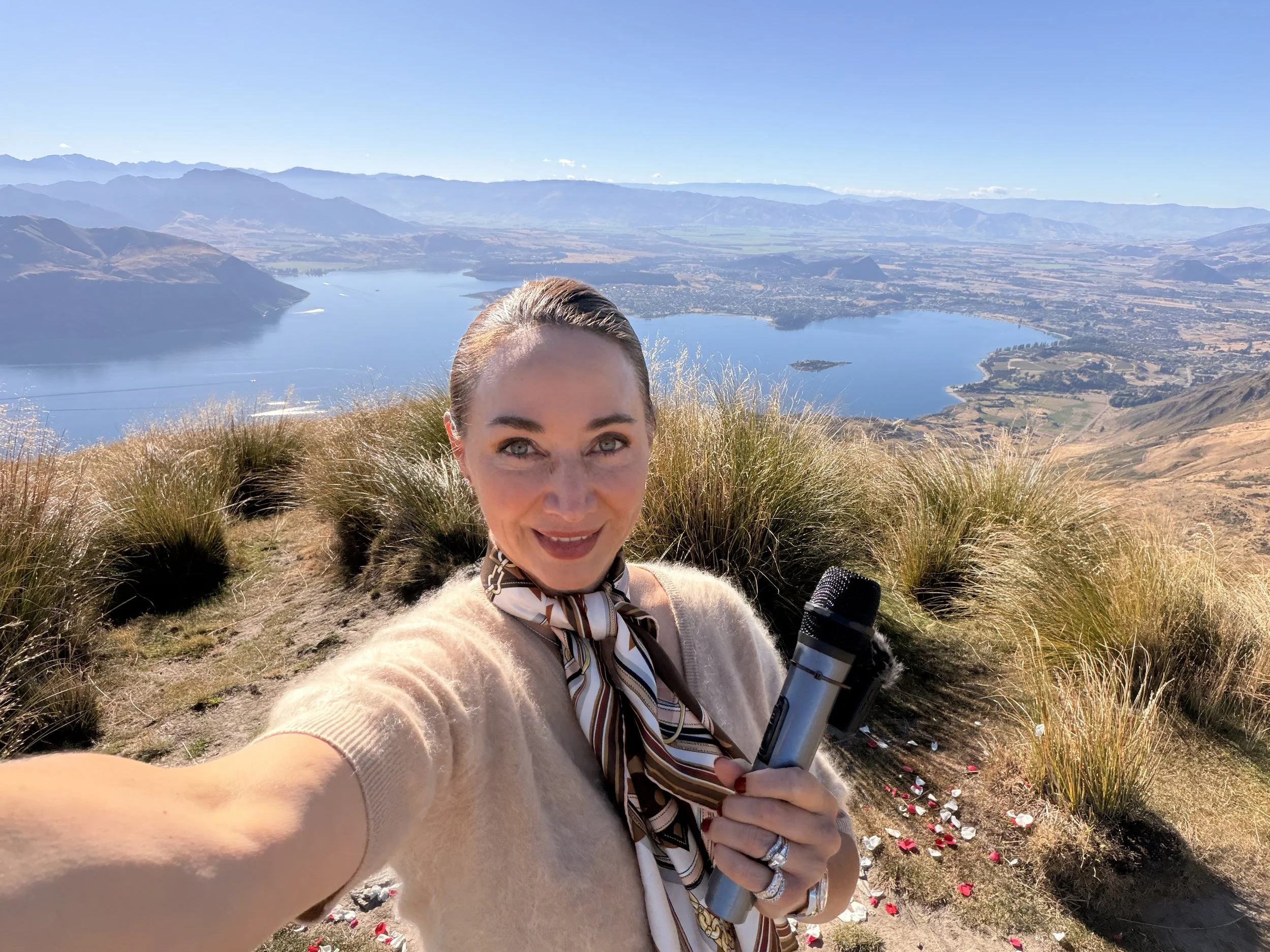 Coromandel peak Queenstown heli elopement package nicolet spice