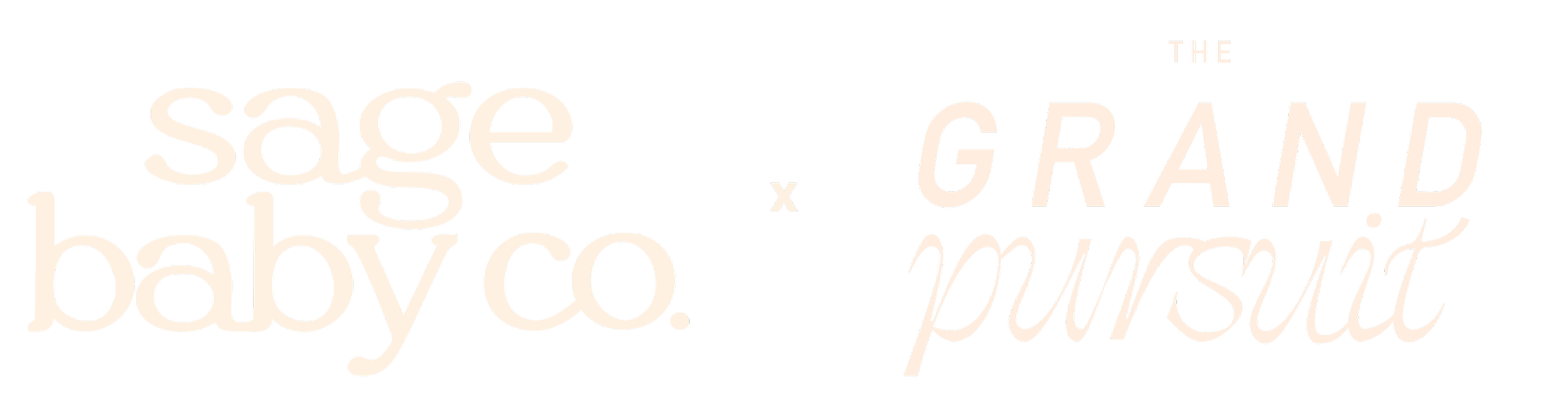 sage baby co x the grand pursuit