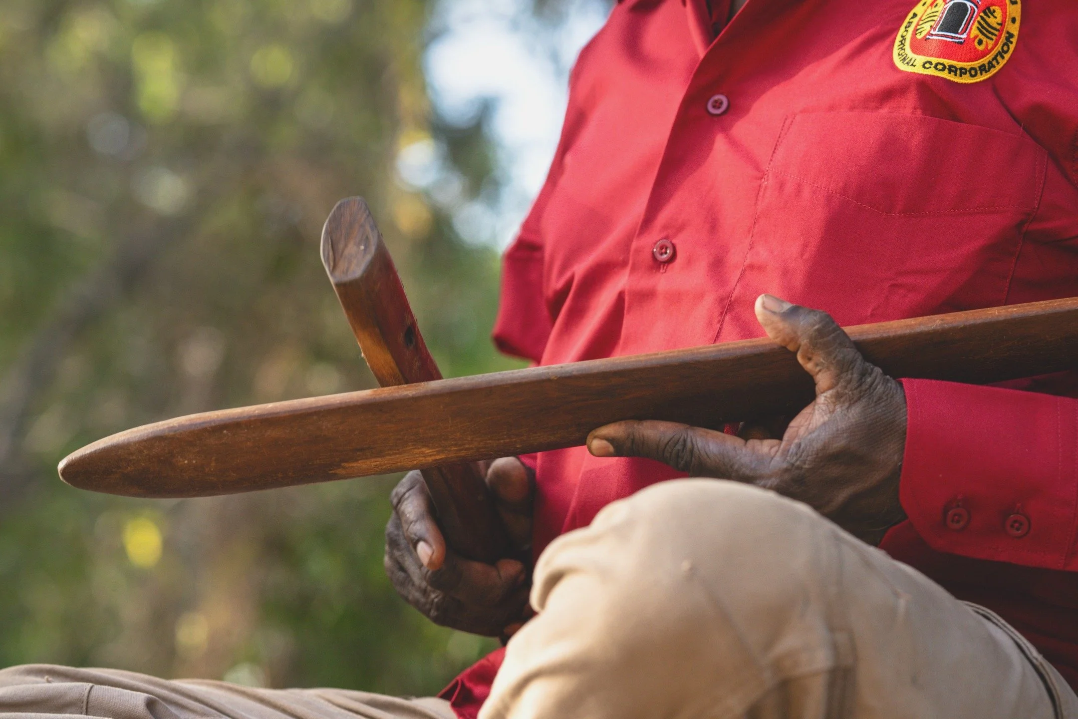 No two journeys are the same.
💫
Every Yanawal experience is guided by culture, shaped by Country, and shared through generations of knowledge.

Experience East Arnhem with us. Bespoke Experiences coming soon.
🌿
Photograph of Wanyubi Marika with bil