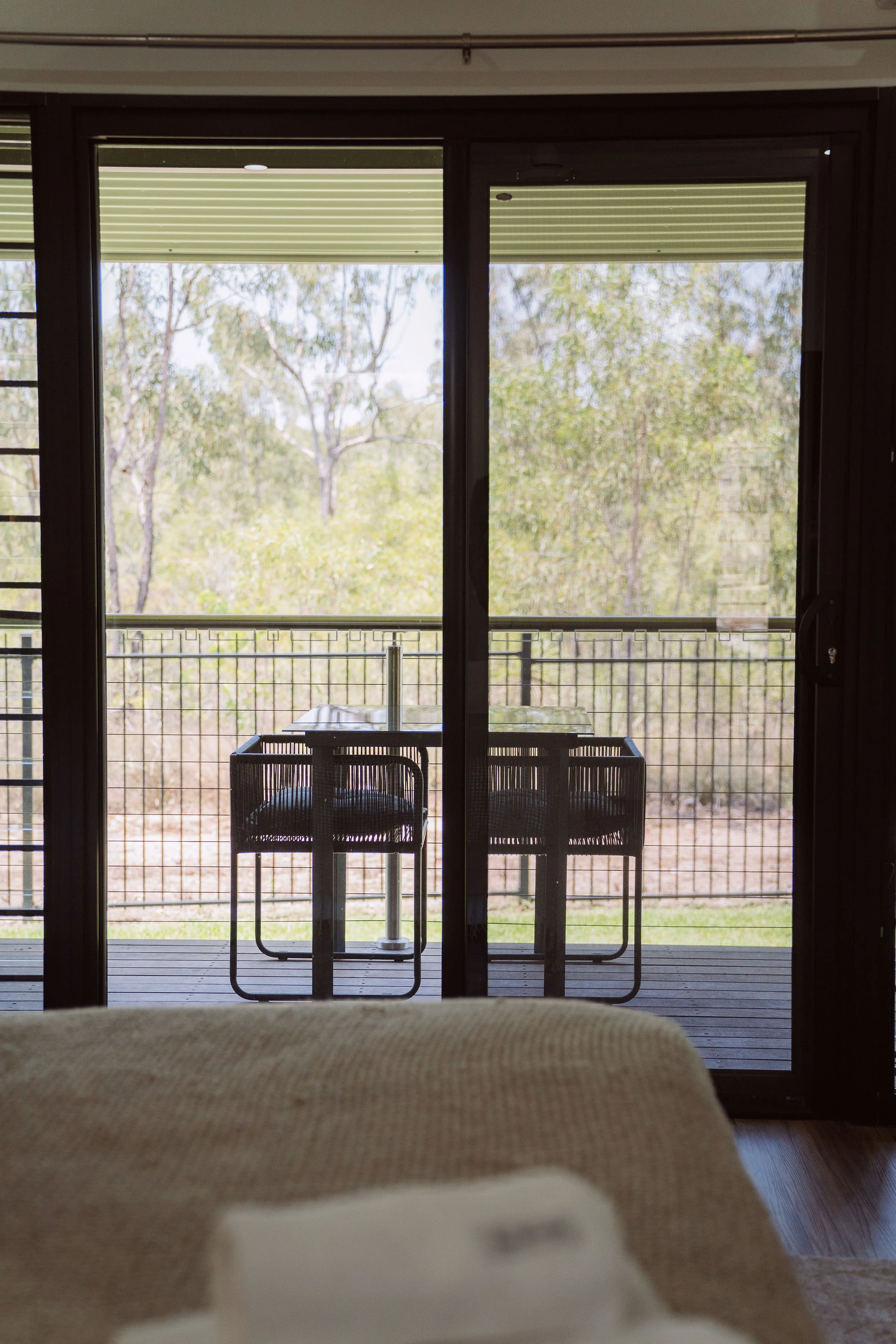 Relax  in the comfort of your own private deck.