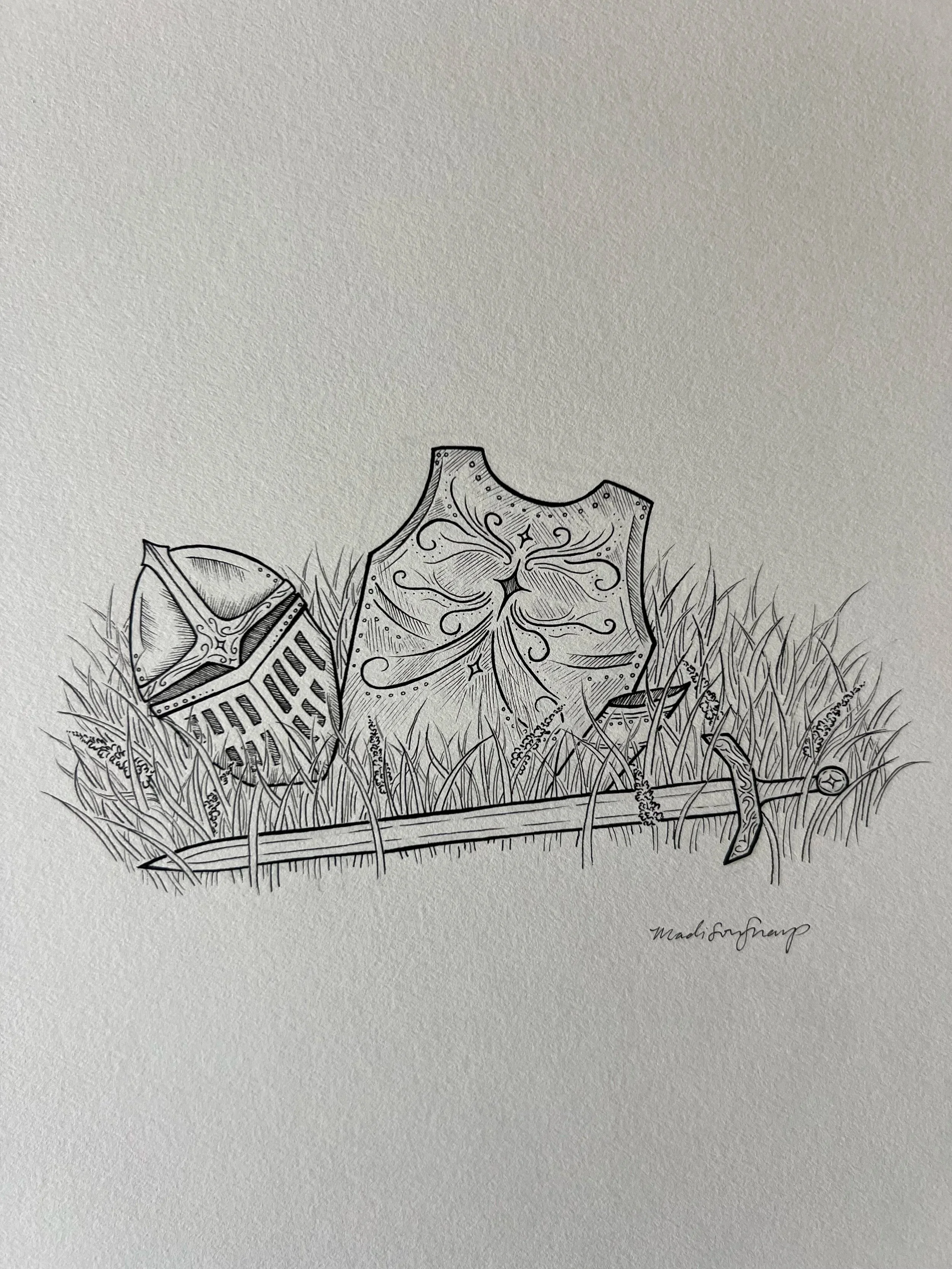 Laid within the Grasses