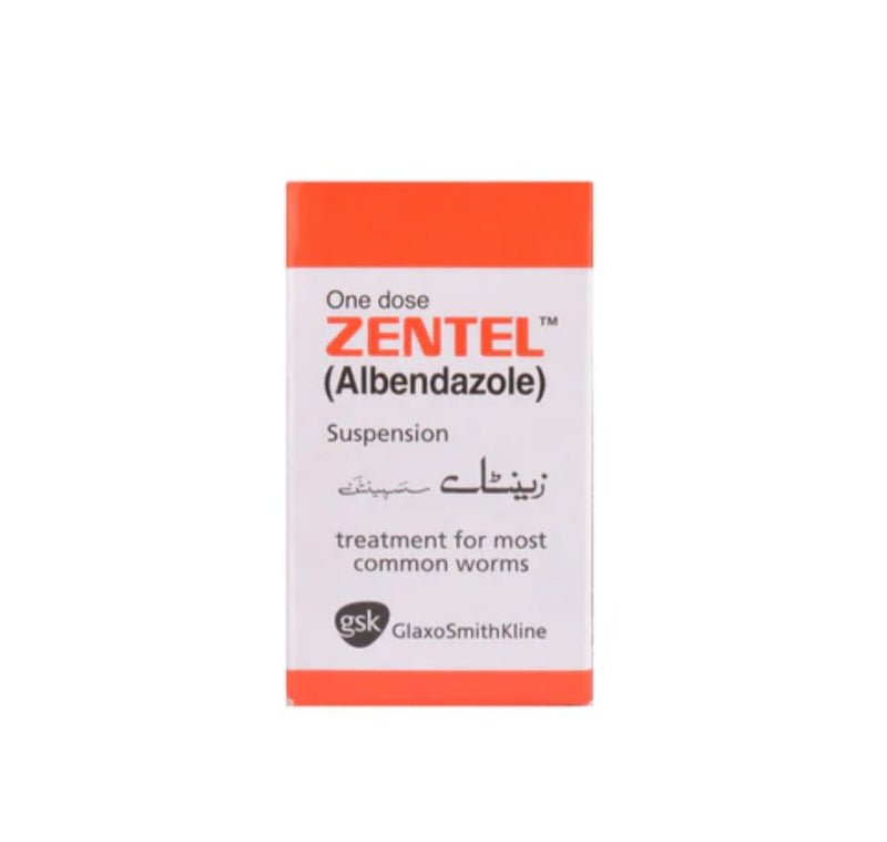 Zentel ( Albendazole) worm suspension