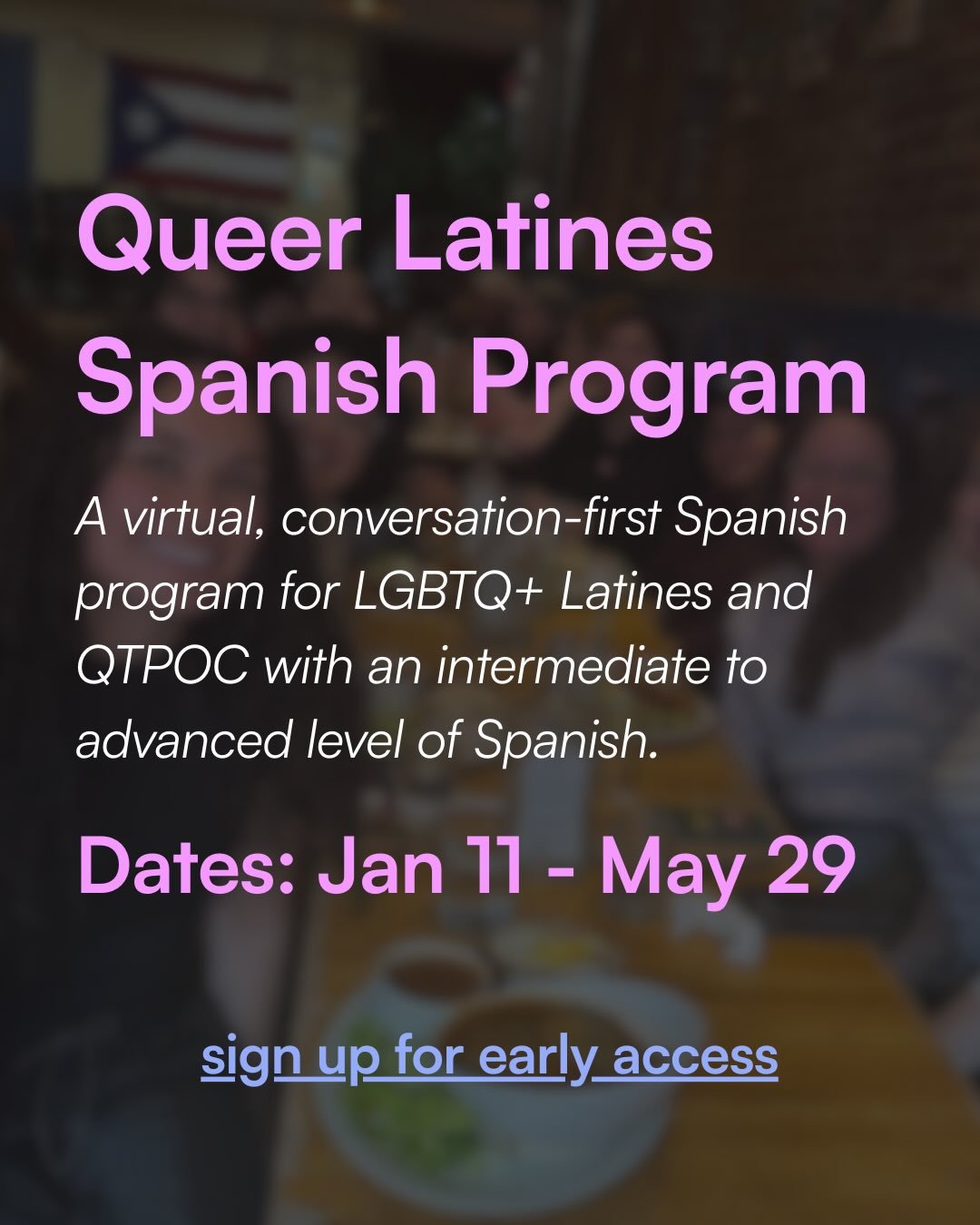 Sign up for early access! in bio ☀️

Early access opens on Friday, January 2.

If you applied for a community-supported spot during our pilot and weren&rsquo;t able to join (we received an overwhelming amount of interest!!), you&rsquo;ll receive *ear