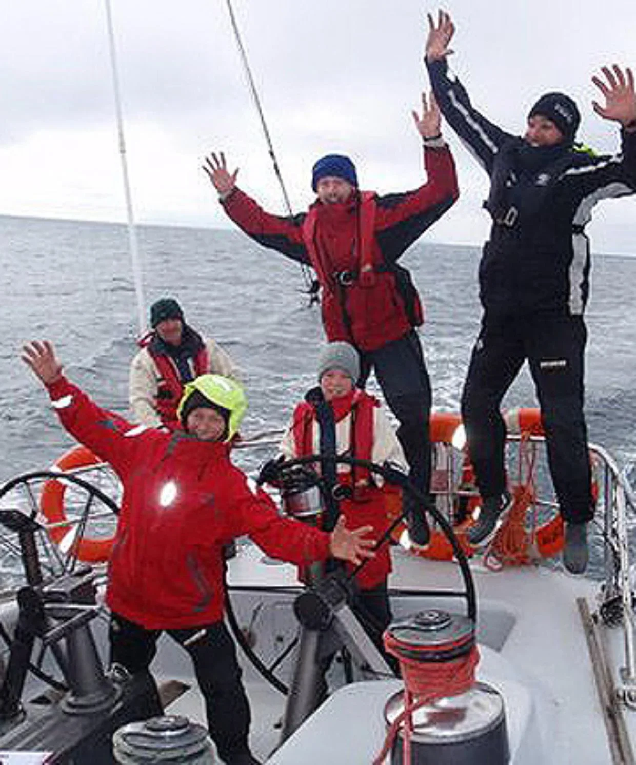 Teens conquer the high seas
