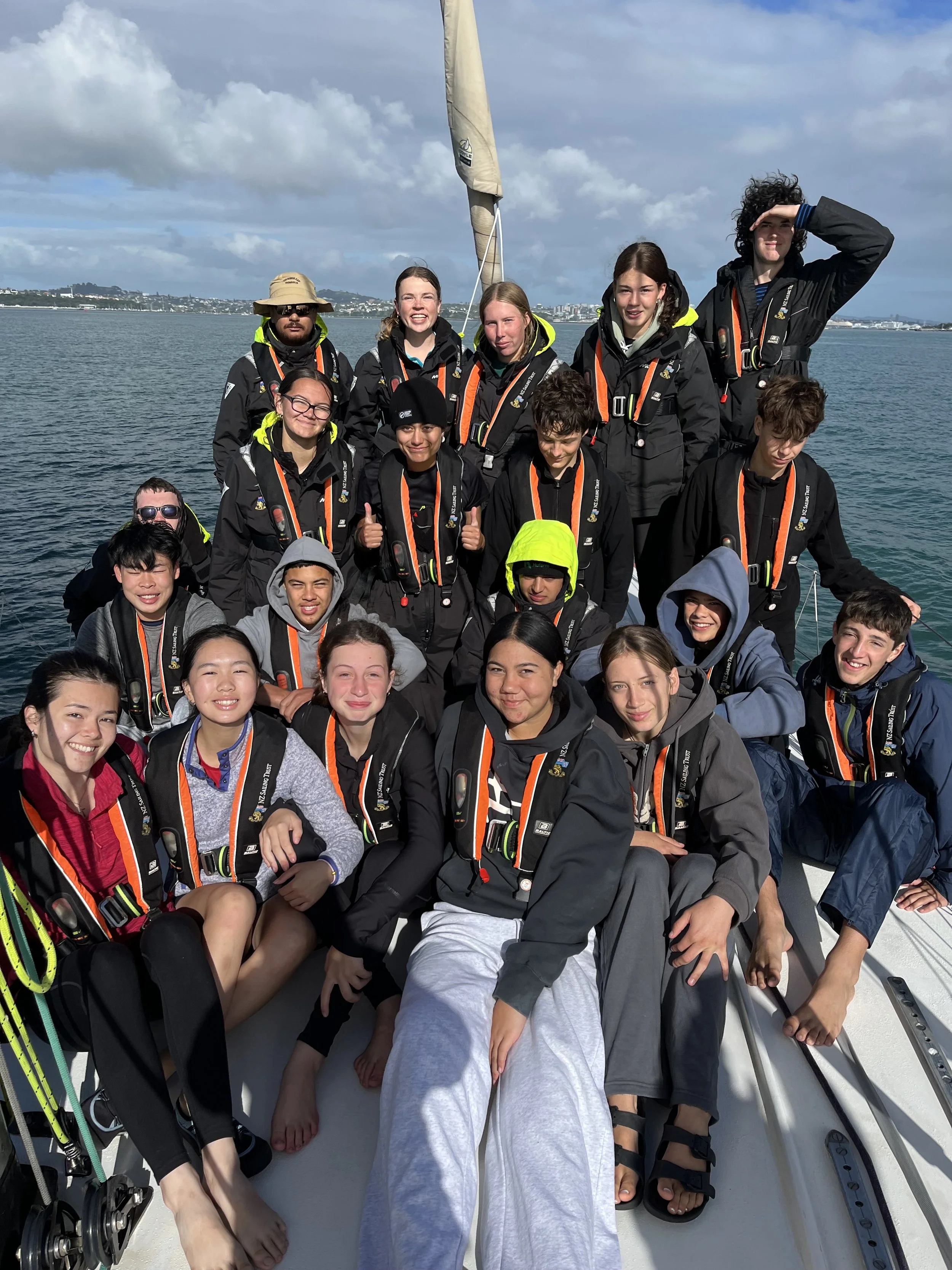 Young Leaders Take To The Sea In Blue Light Sailing Voyage