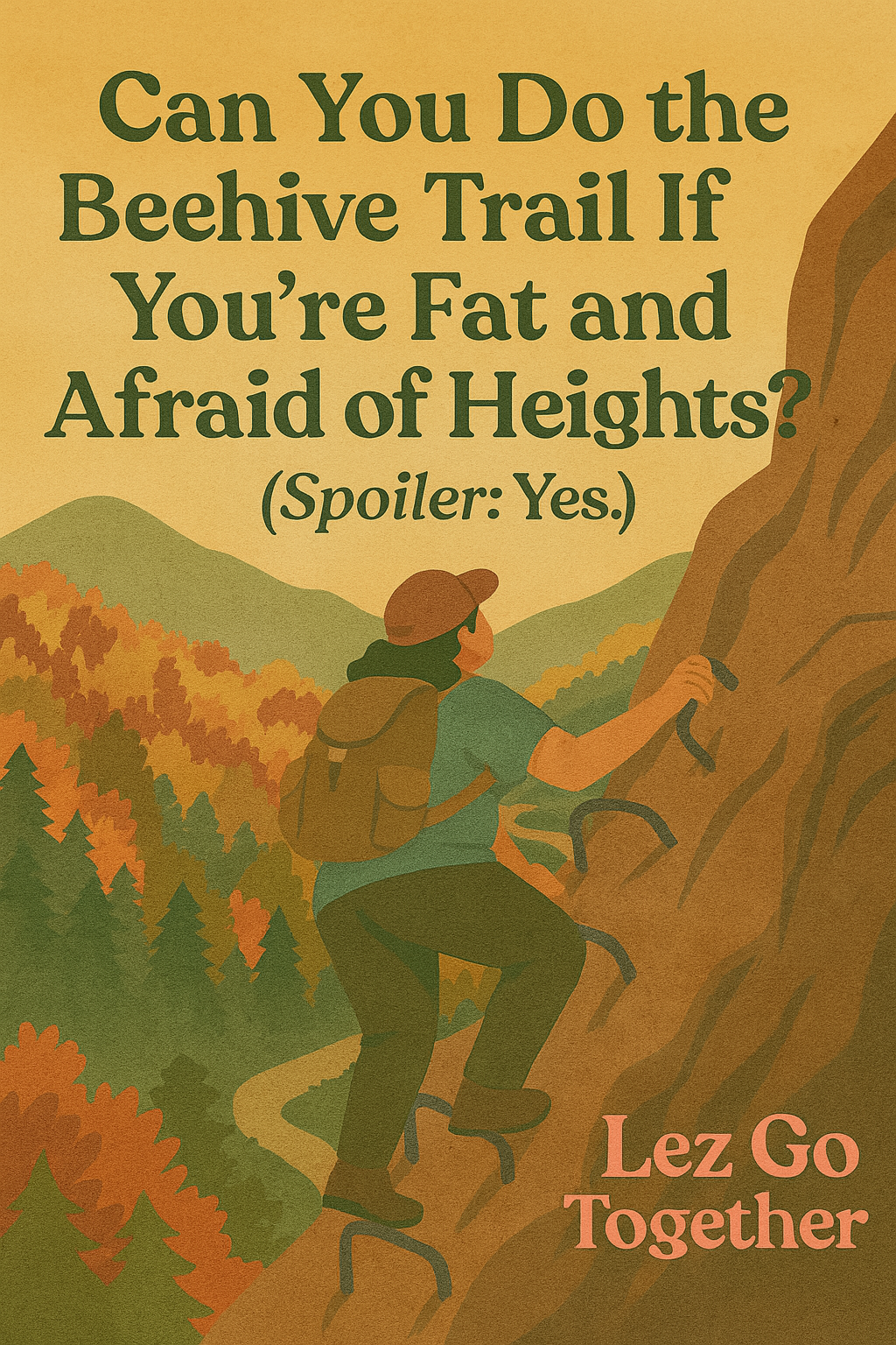 Can You Do the Beehive Trail If You’re Fat and Afraid of Heights? (Spoiler: Yes.)
