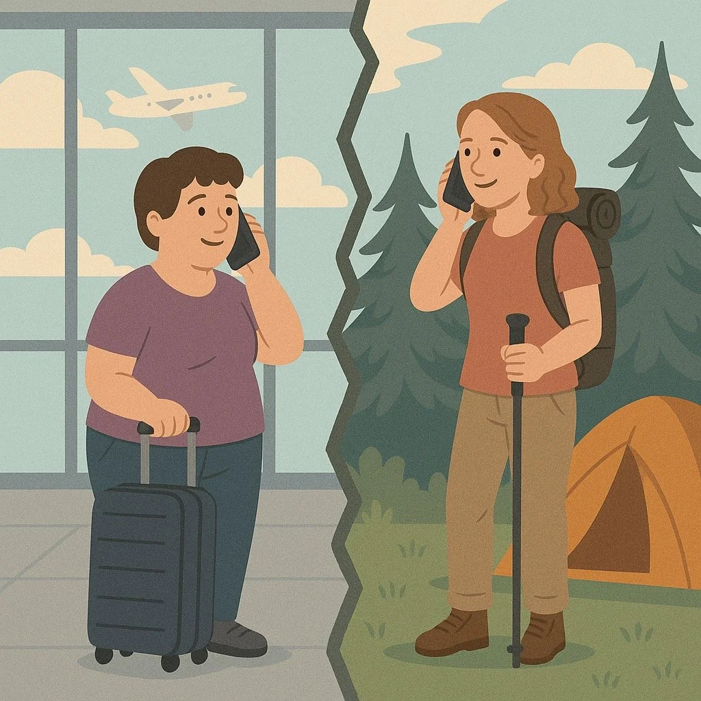 Traveling Separate vs. Traveling Alone