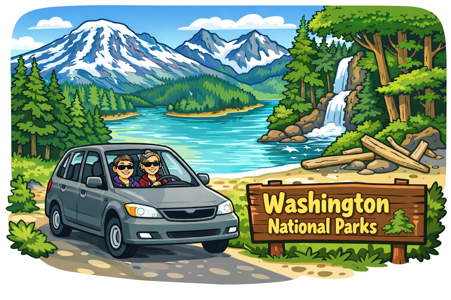 Washington Fun in the National Parks