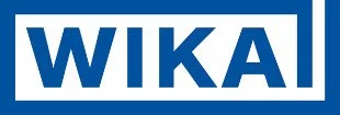 WIKA logo with blue background and white text.