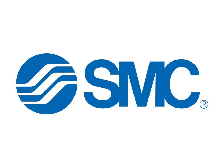 SMC logo with a blue circular emblem featuring white lines and the letters SMC in bold blue text.