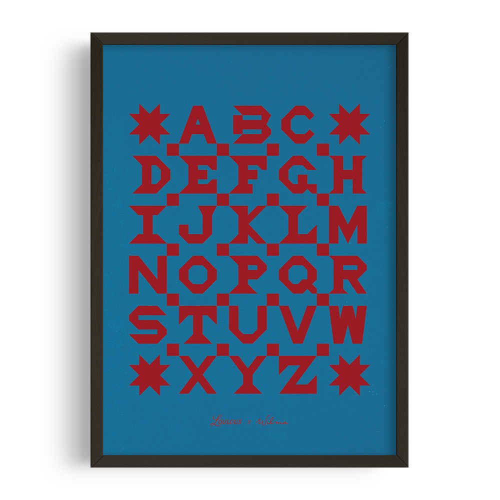 Loulous x Wilma - Alphabet Quilt