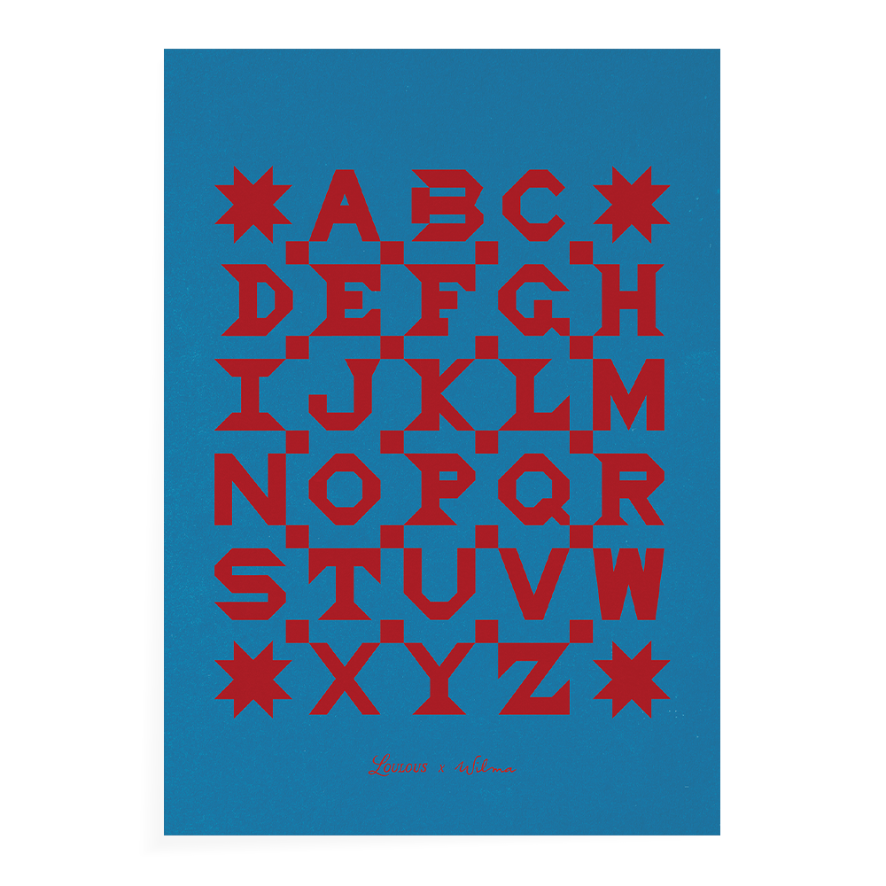 Loulous x Wilma - Alphabet Quilt