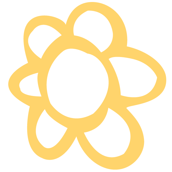 Flower icon representing soul balance and wellness