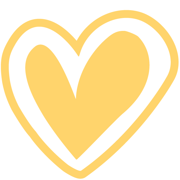 Heart icon representing physical nourishment through pilates