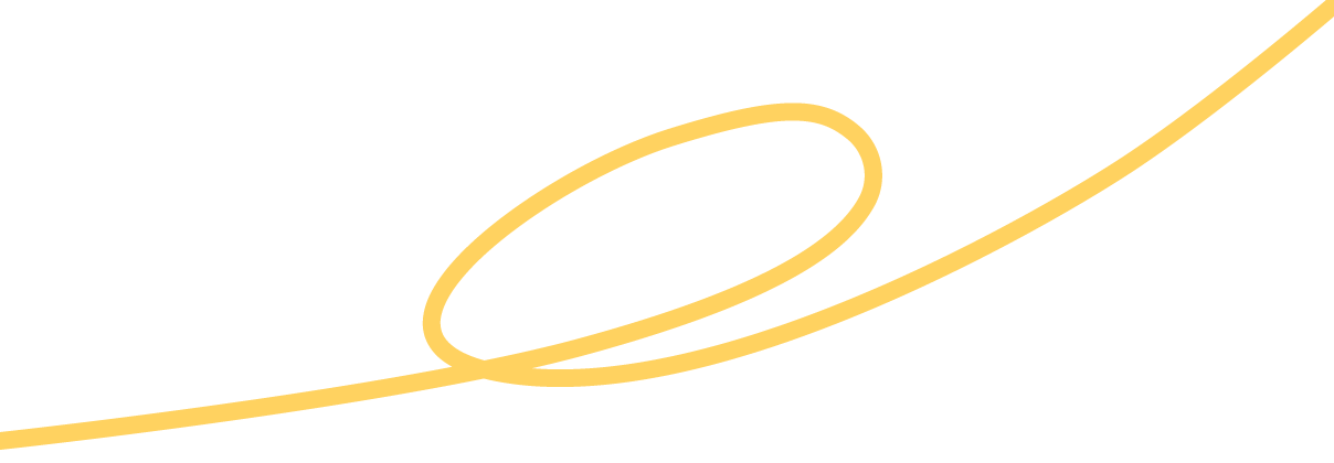 Abstract gold-colored line art design on a black background.