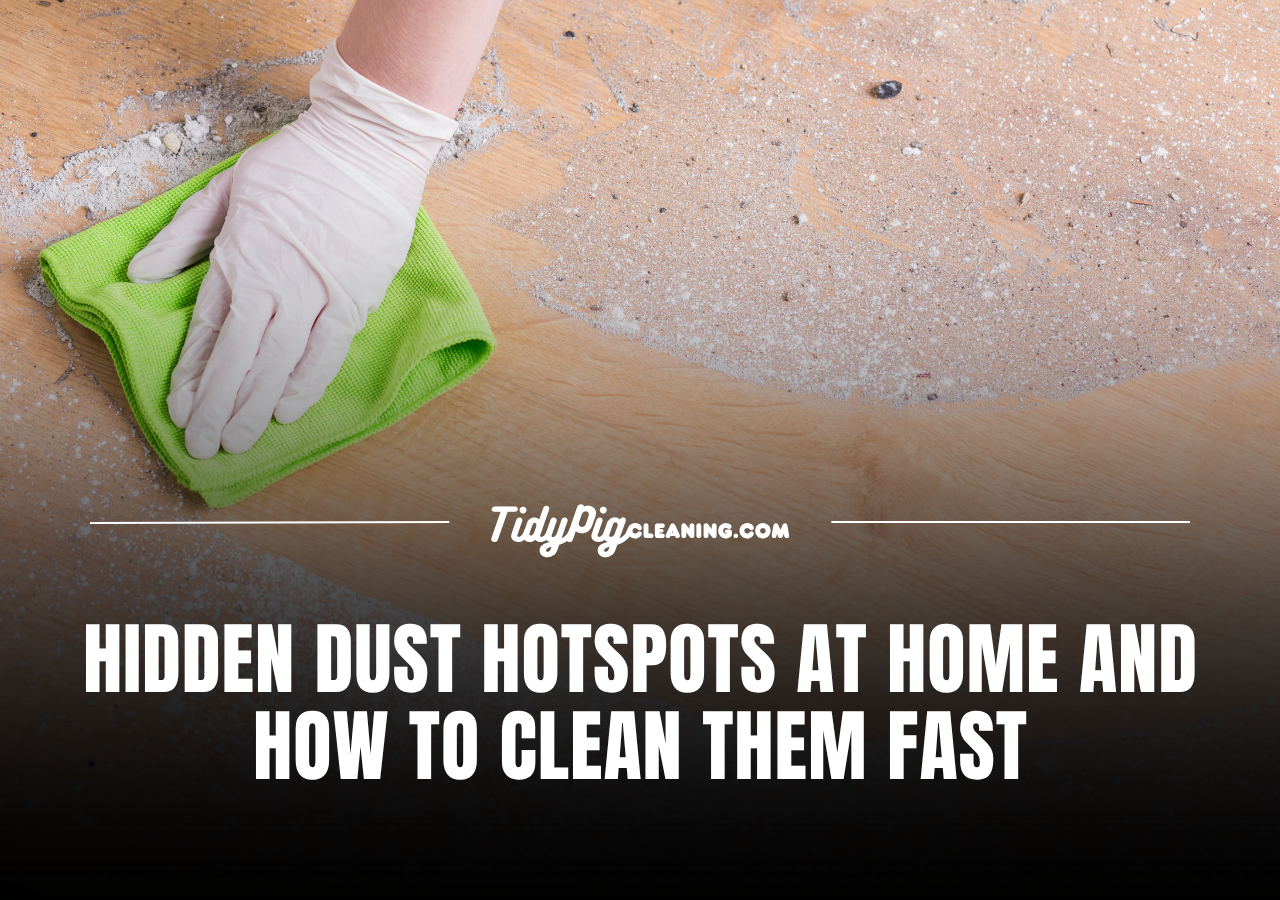 Hidden Dust Hotspots at Home and How to Clean Them Fast