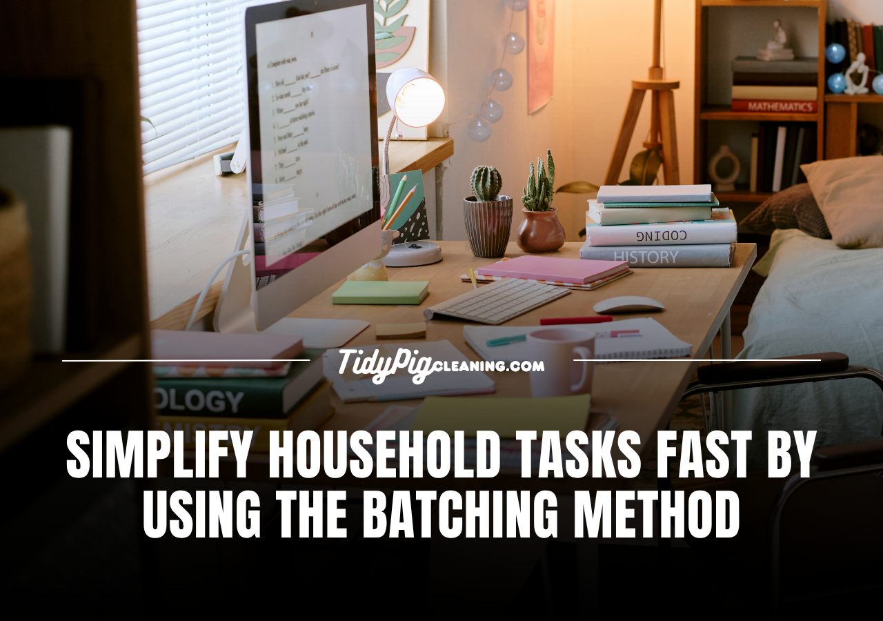 Simplify Household Tasks Fast by Using the Batching Method