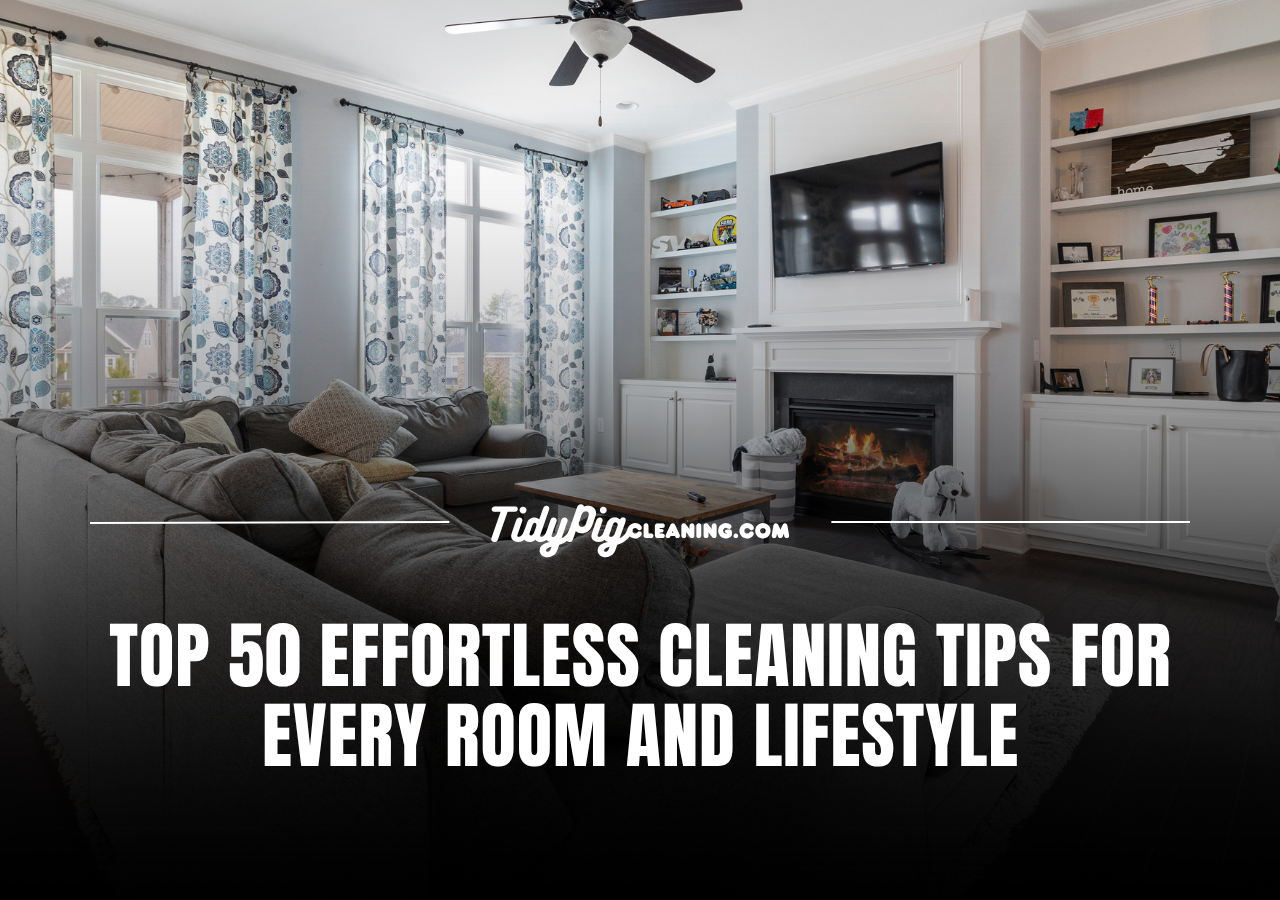 Top 50 Effortless Cleaning Tips for Every Room and Lifestyle