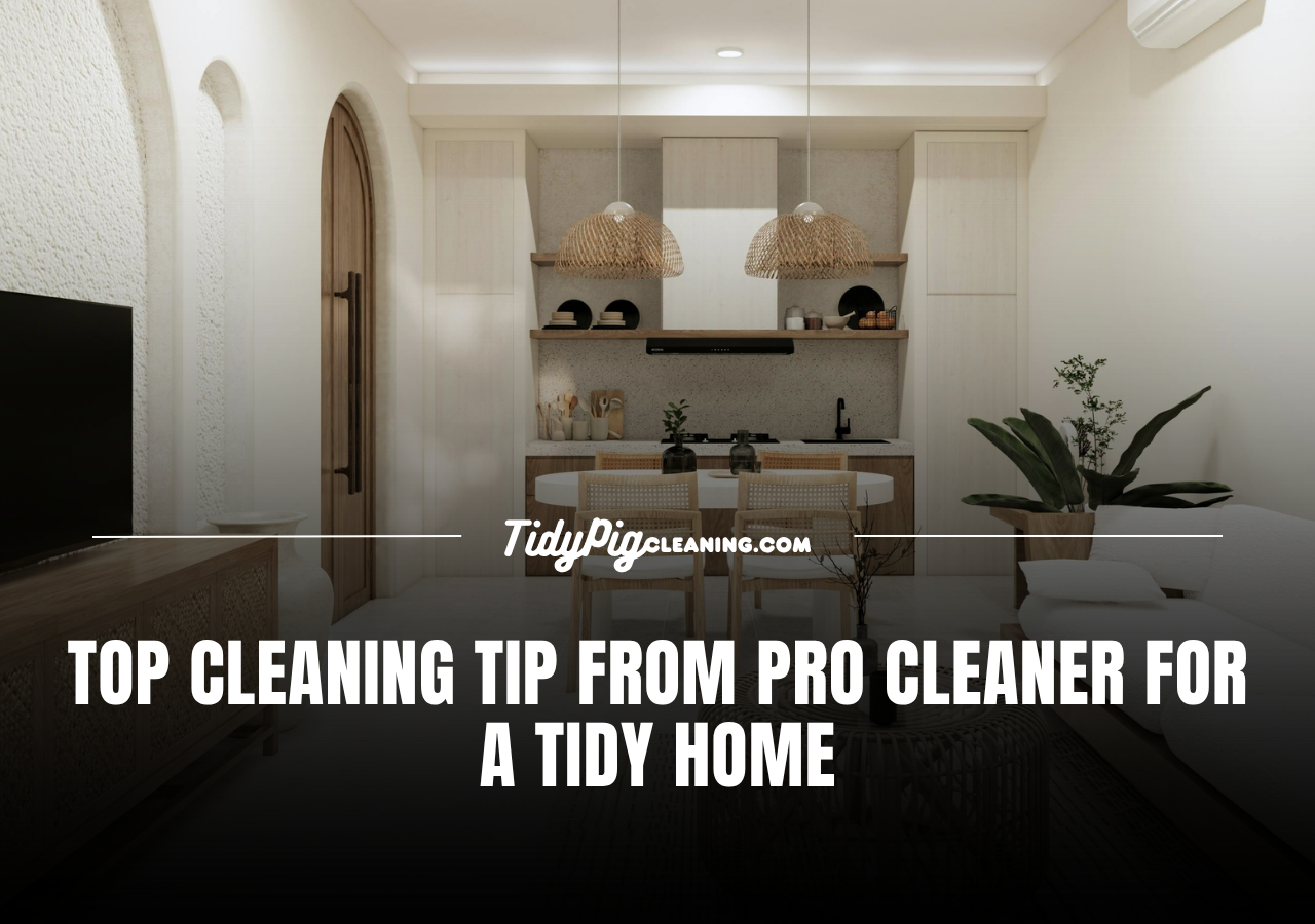 Top Cleaning Tip from Pro Cleaner for a Tidy Home
